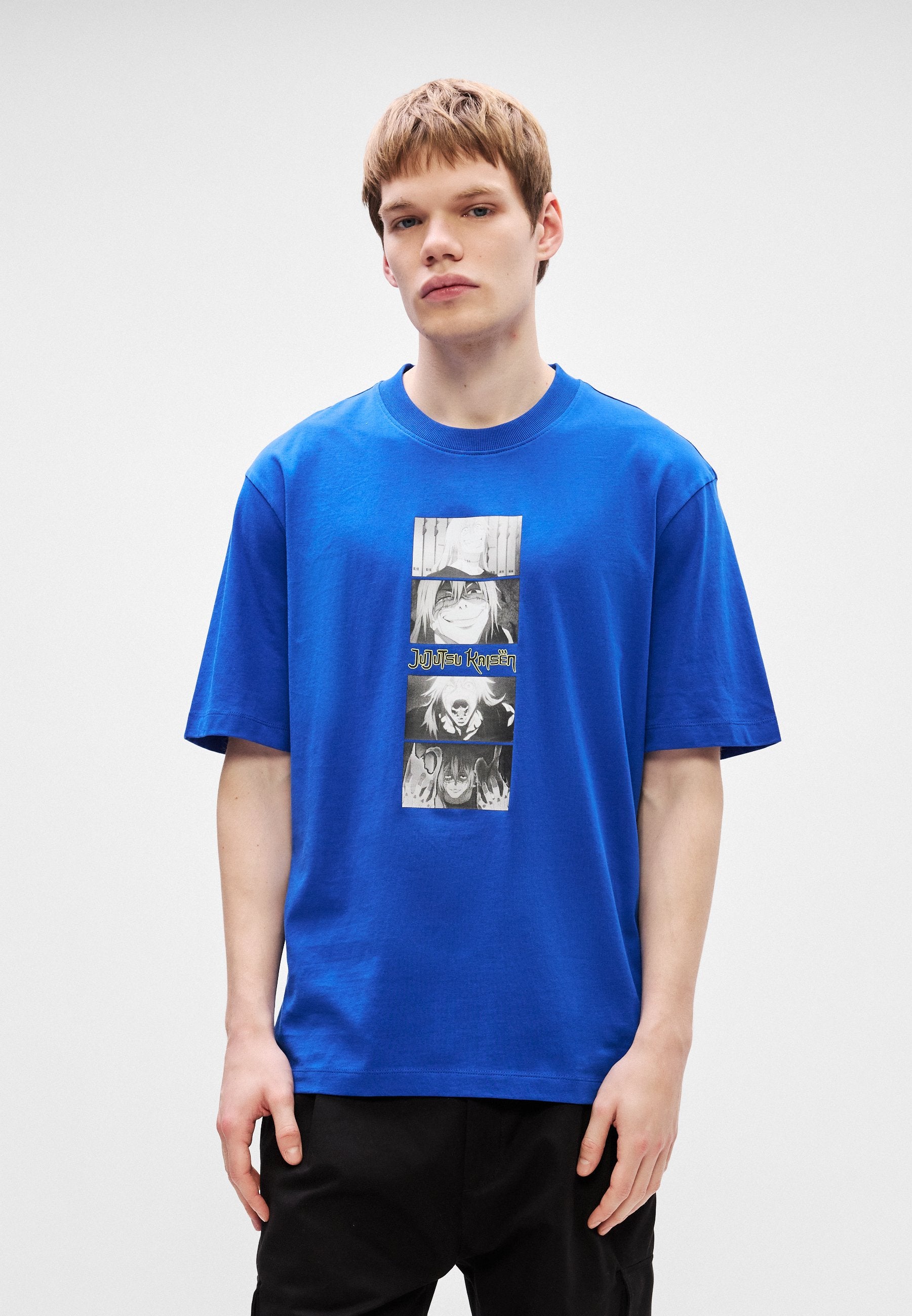 X JUJUTSU KAISEN NULEY - Print T-shirt - open blue