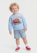 CARS CREW - Sweatshirt - light blue