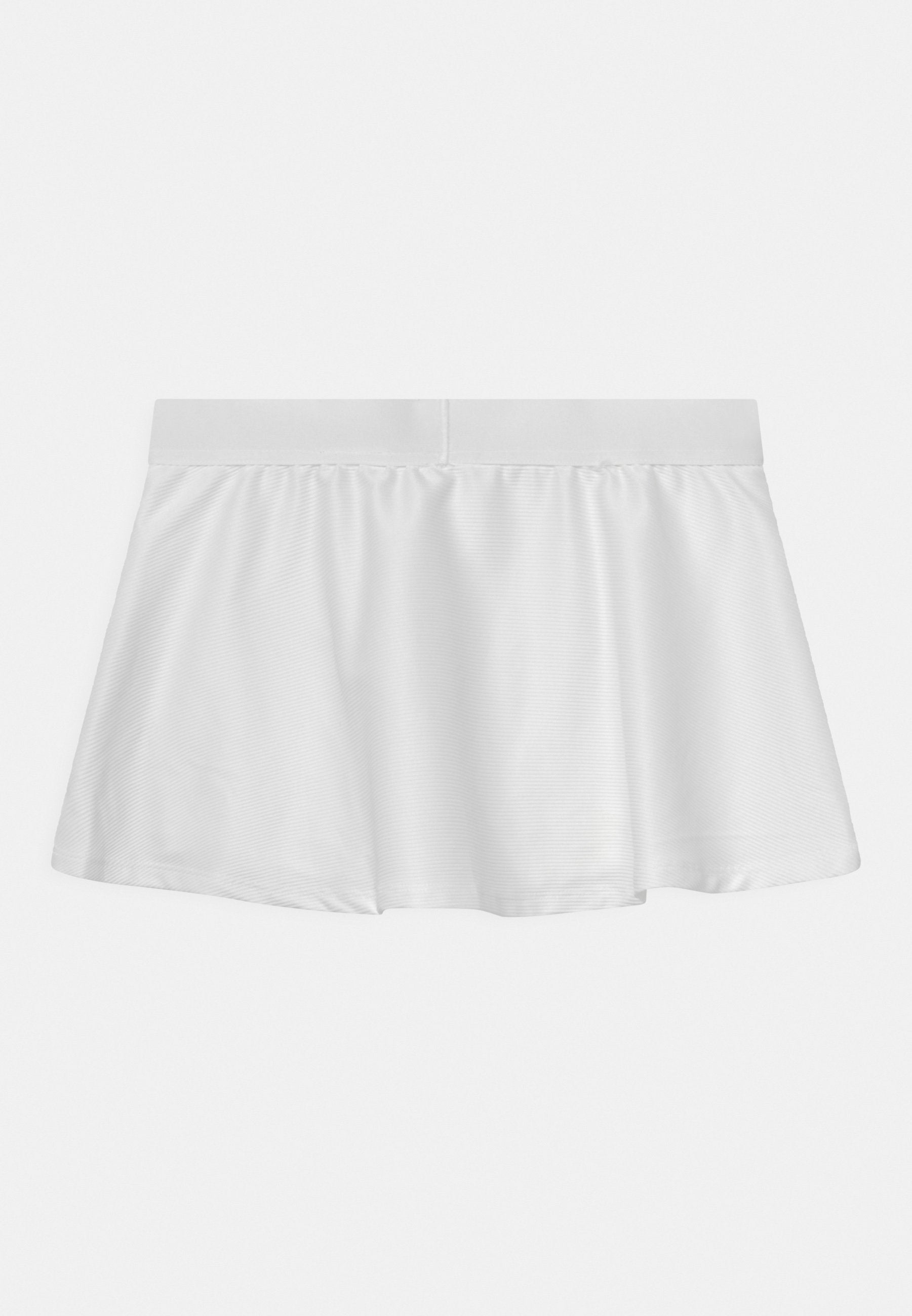 FLOUNCY - Sports skirt - white/black