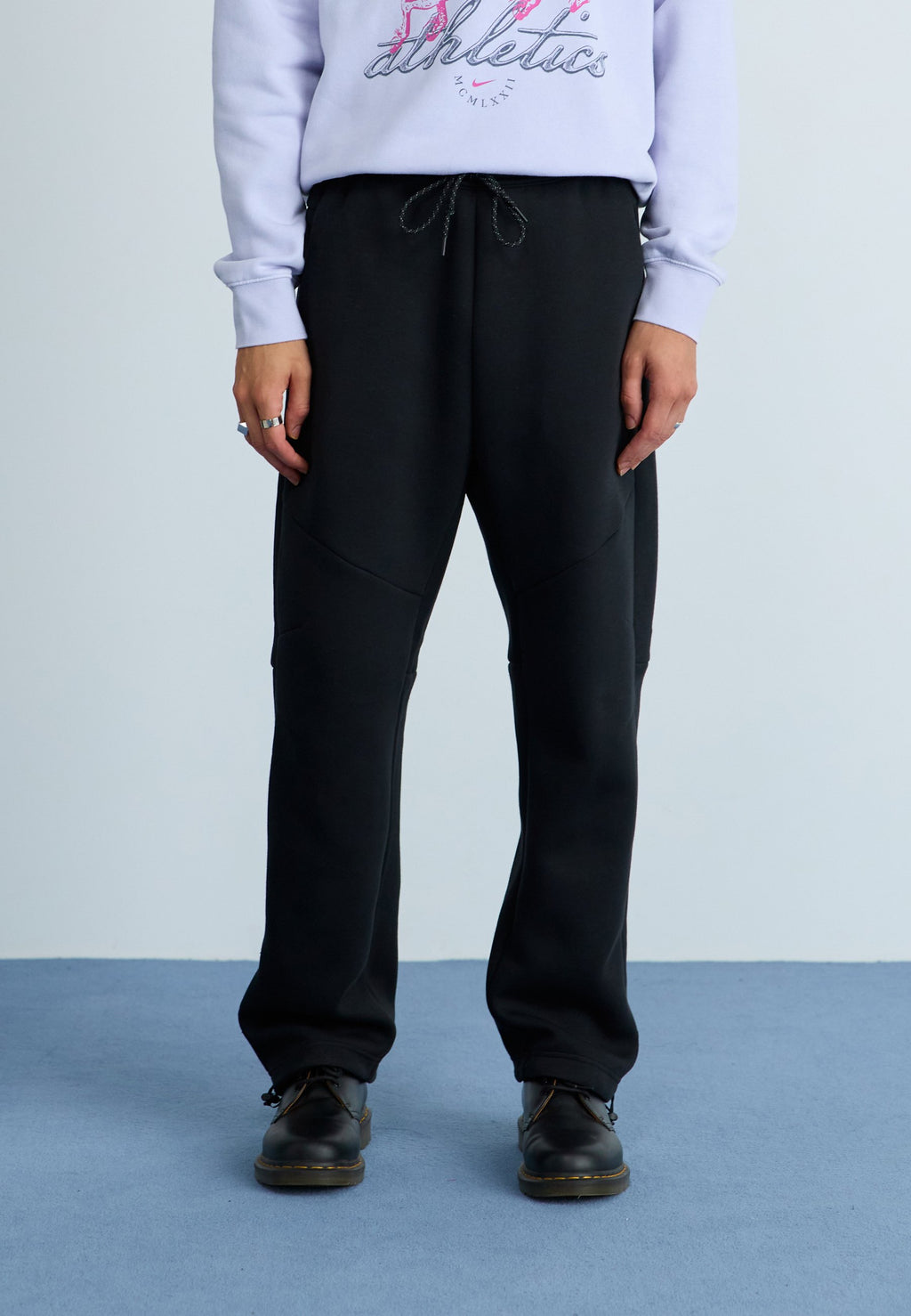 PANT - Tracksuit bottoms - black