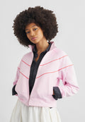 Veste d'entraînement - mousse rose/carmin/voile