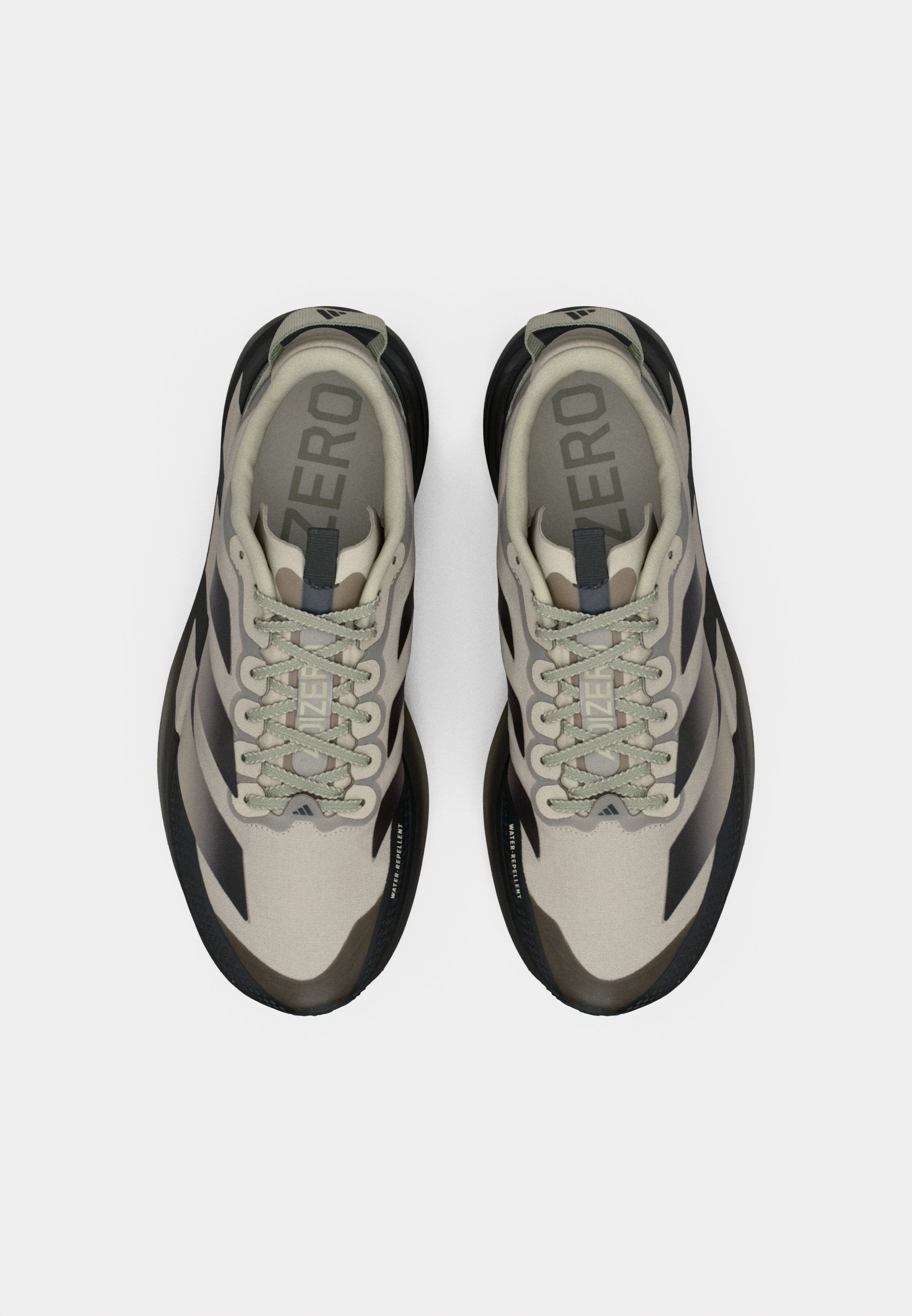 ADIZERO EVO SL ATR - Trainers - light brown/silver-coloured pebble