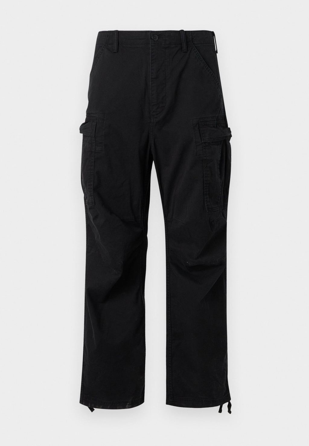 RELAXED FIT  - Cargo trousers - black