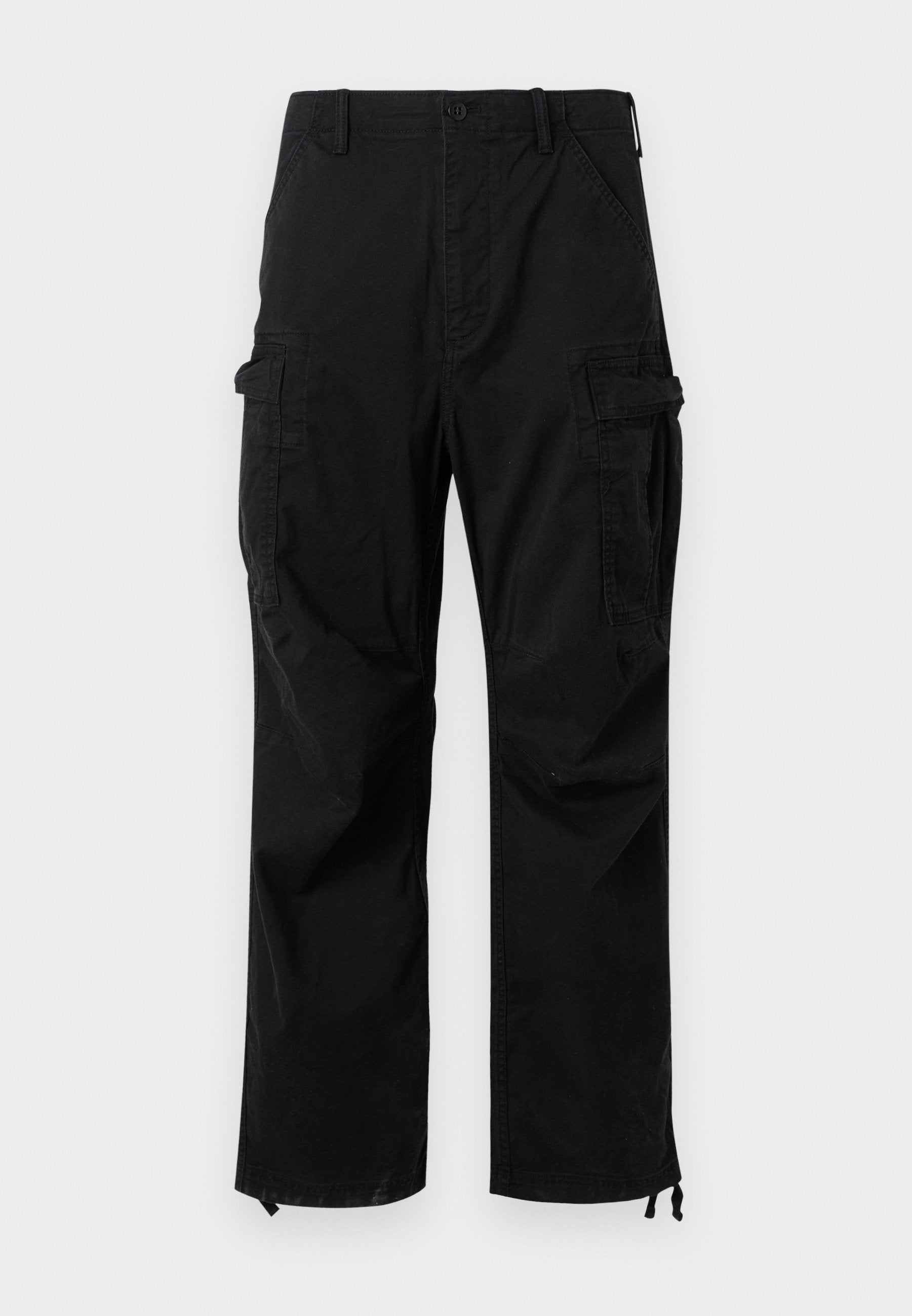 RELAXED FIT  - Cargo trousers - black