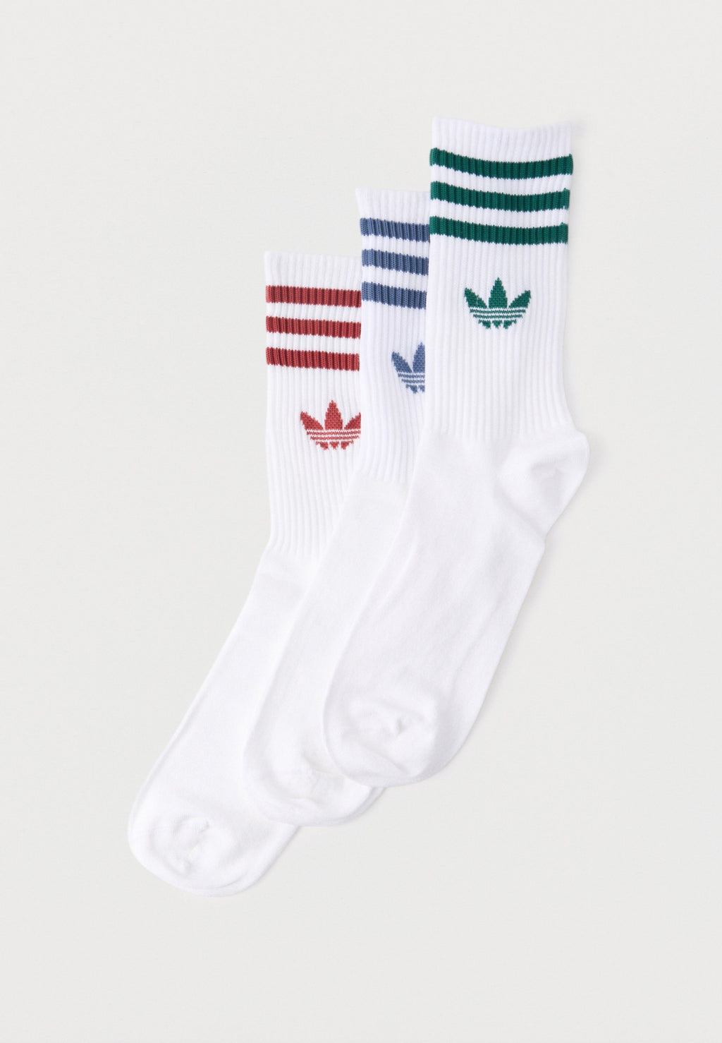 STRIPES CREW UNISEX 3 PACK - Socks - multi-coloured/ white