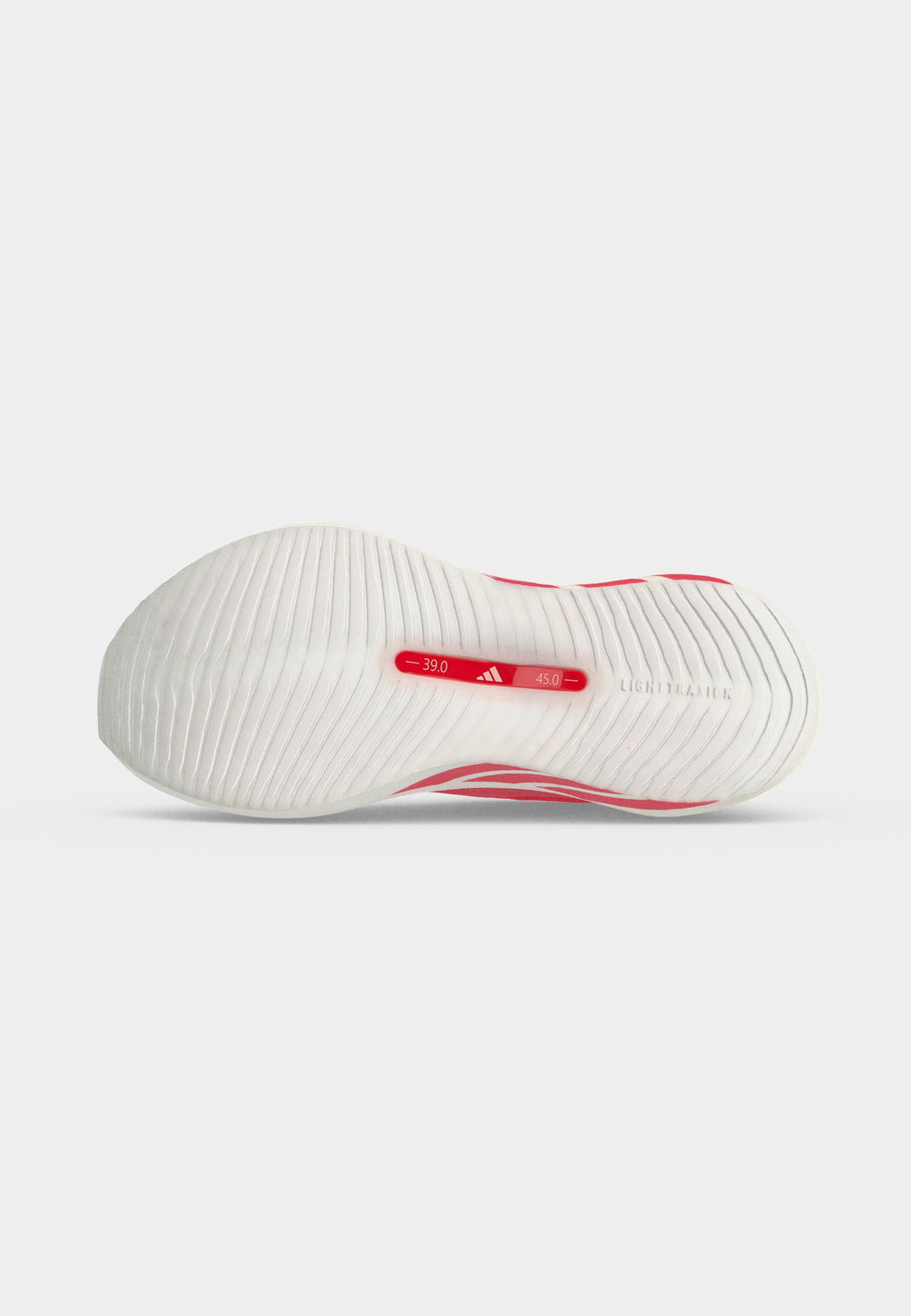 HYPERBOOST EDGE - Road running shoes - cloud white/pure ruby/metallic