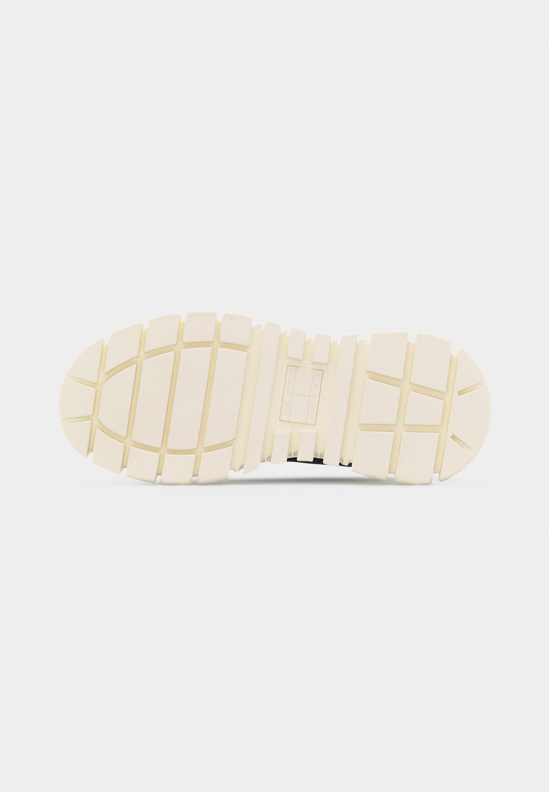 LOGO TAB PLATFORM CLEAT TRAINERS - Trainers - black