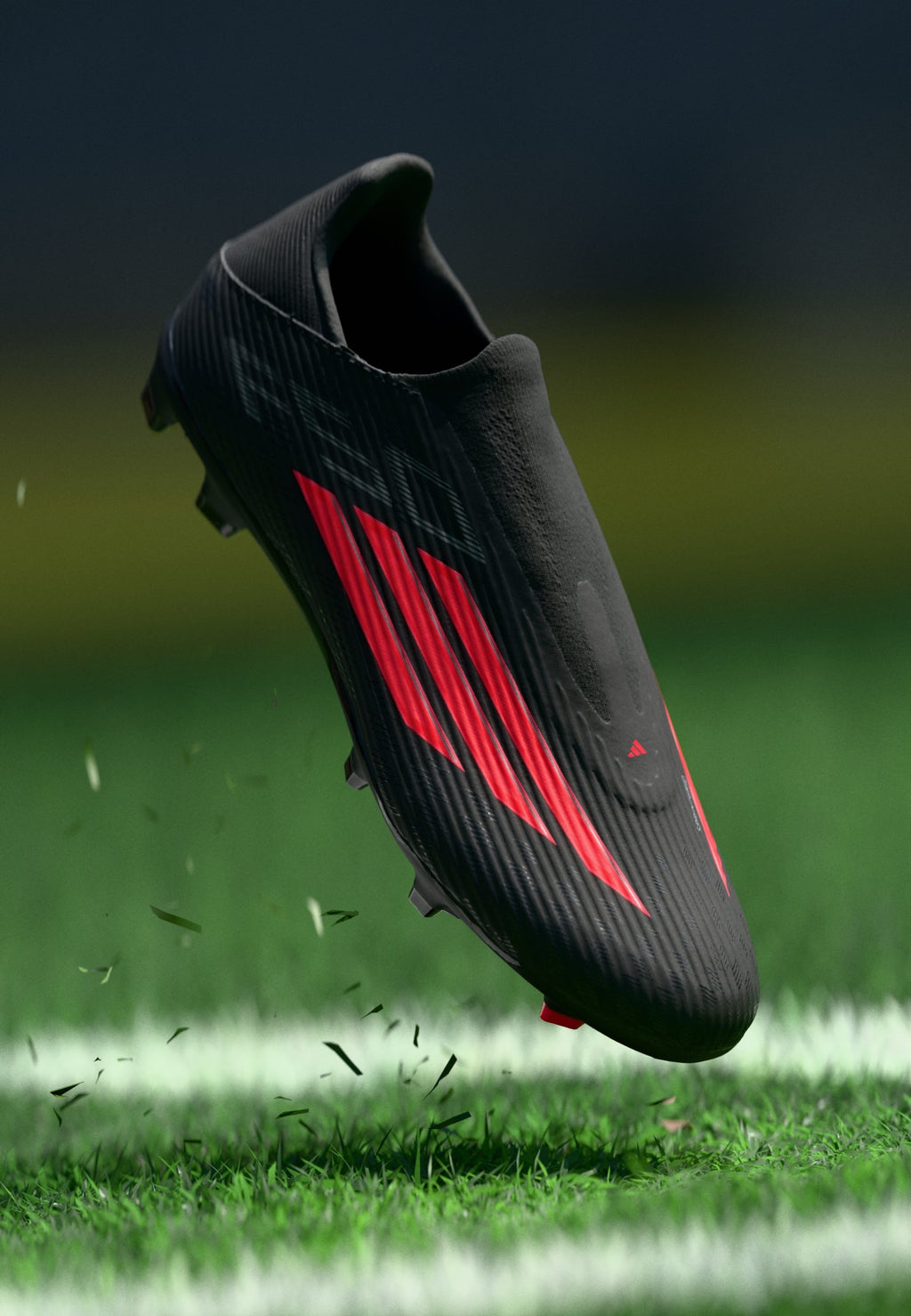 F50 LEAGUE BAĞCIKSIZ - Futbol ayakkabısı suni çim - core black/lucid red/core black
