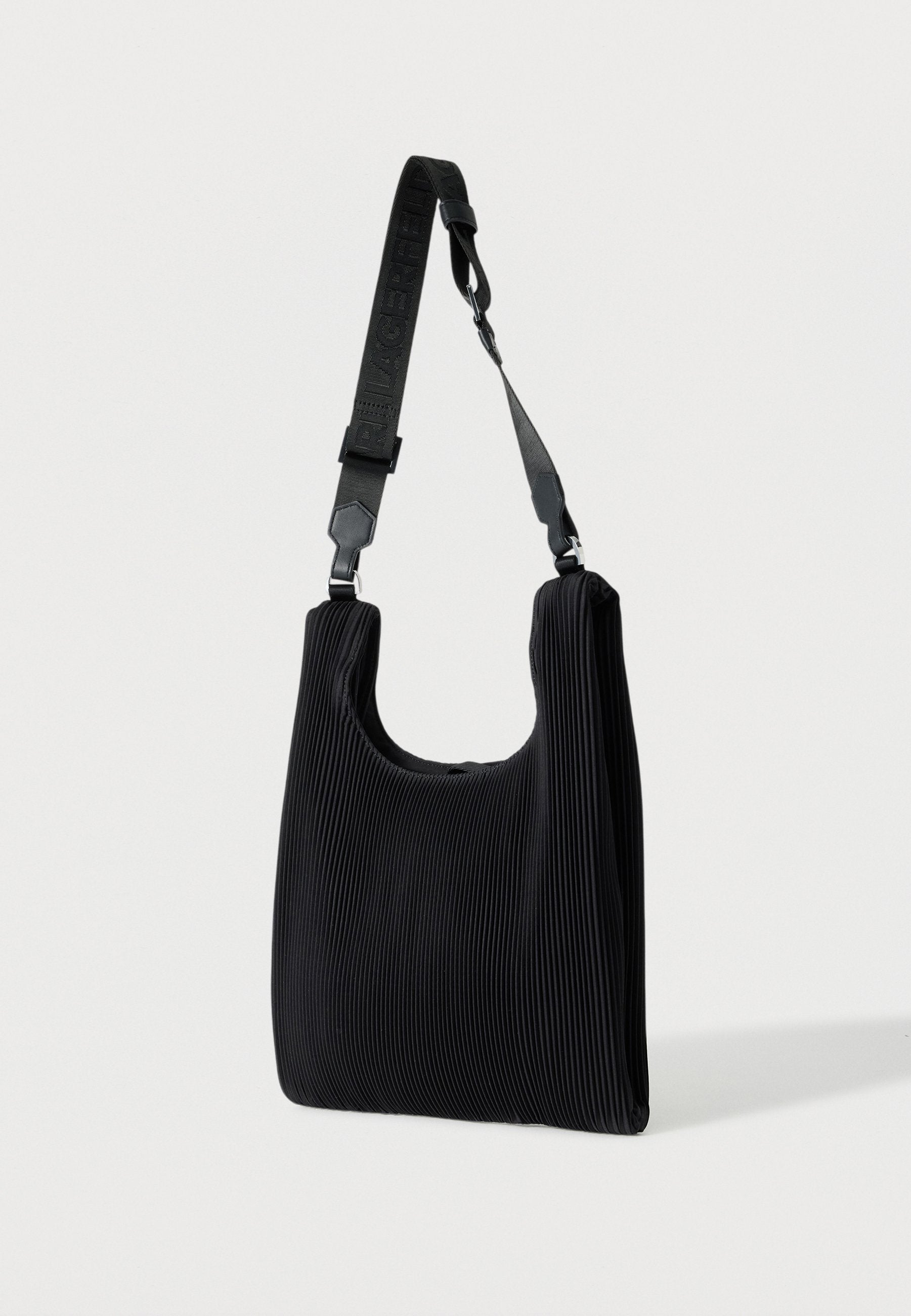 PLEAT - Cross body bag - black