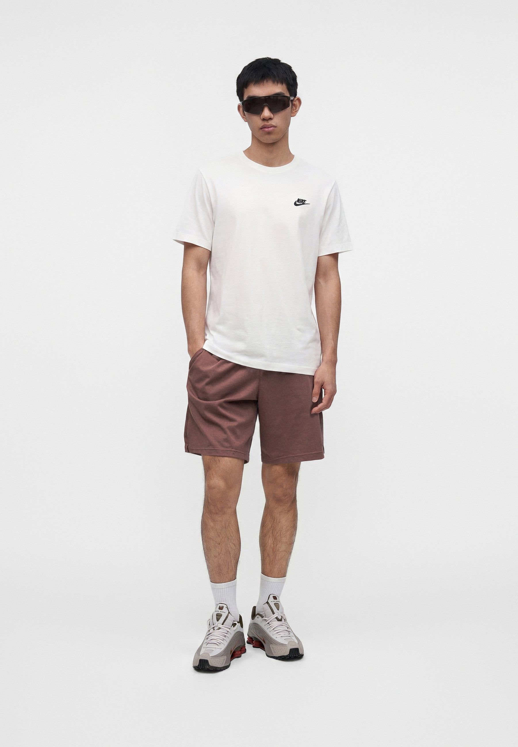 CLUB - Shorts - tattoo/white