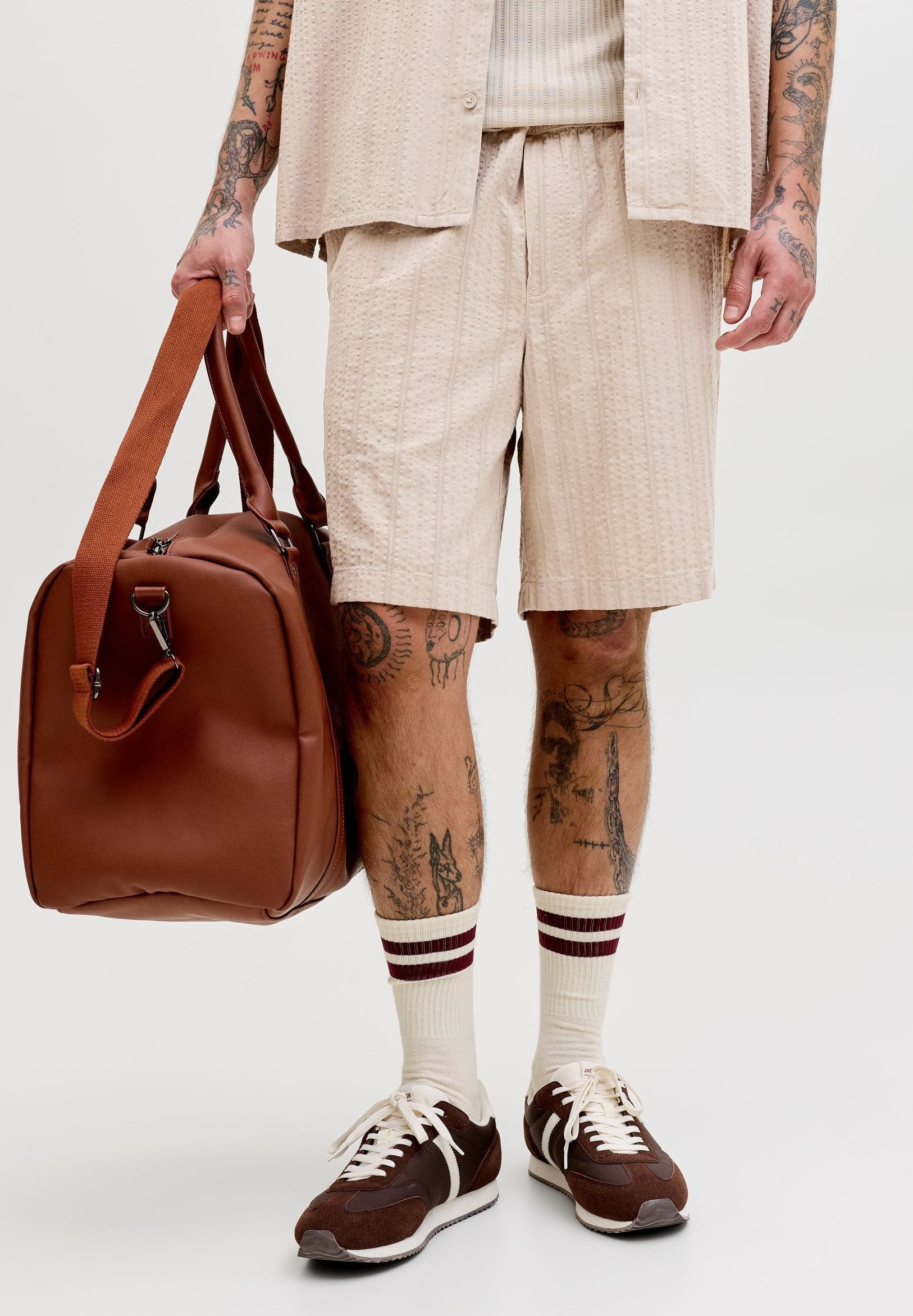 JPSTJAIDEN TYSON JOGGER - Shorts - string