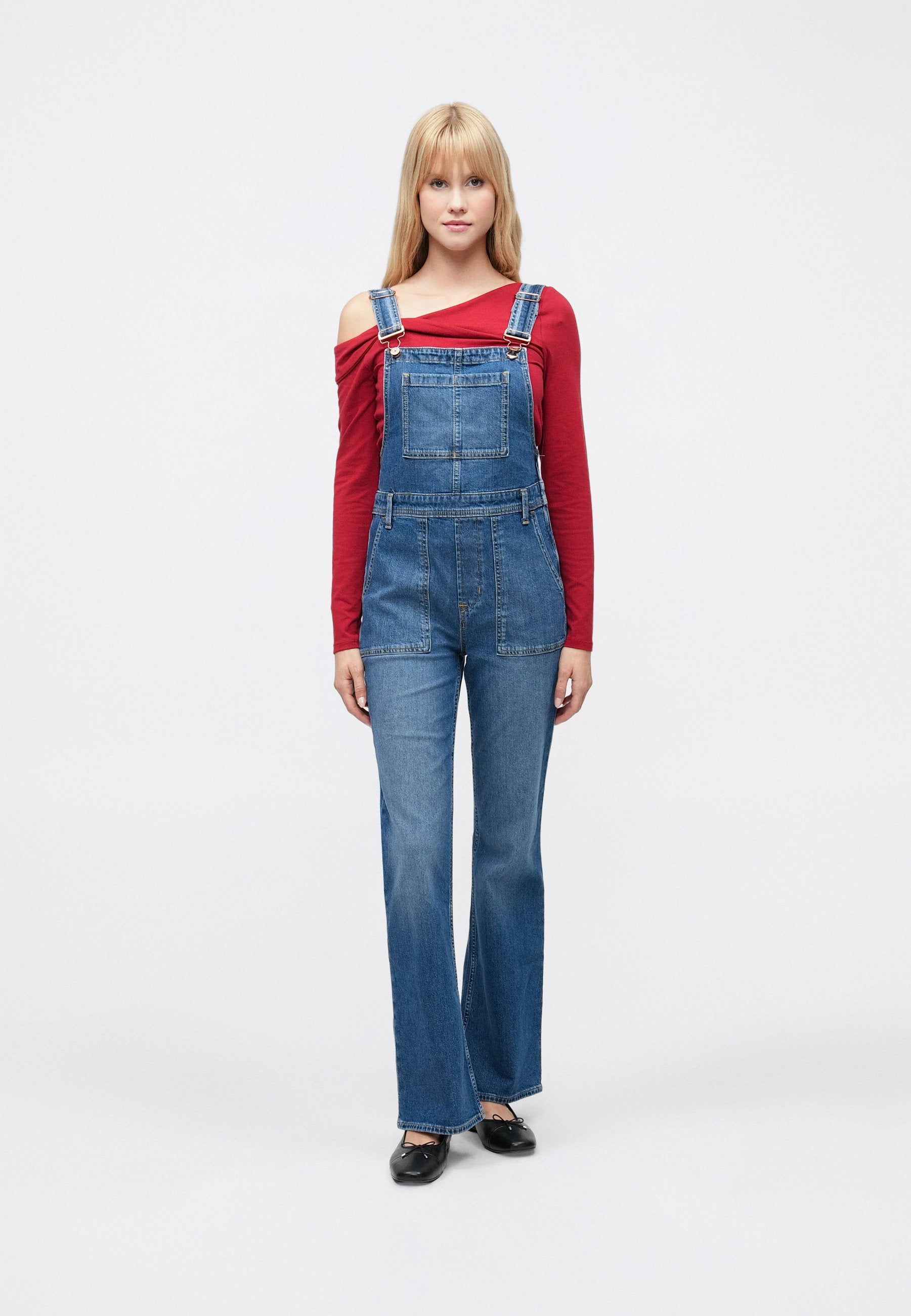 LONG AND LEAN OVERALL
FASSETT - Dungarees - medium indigo