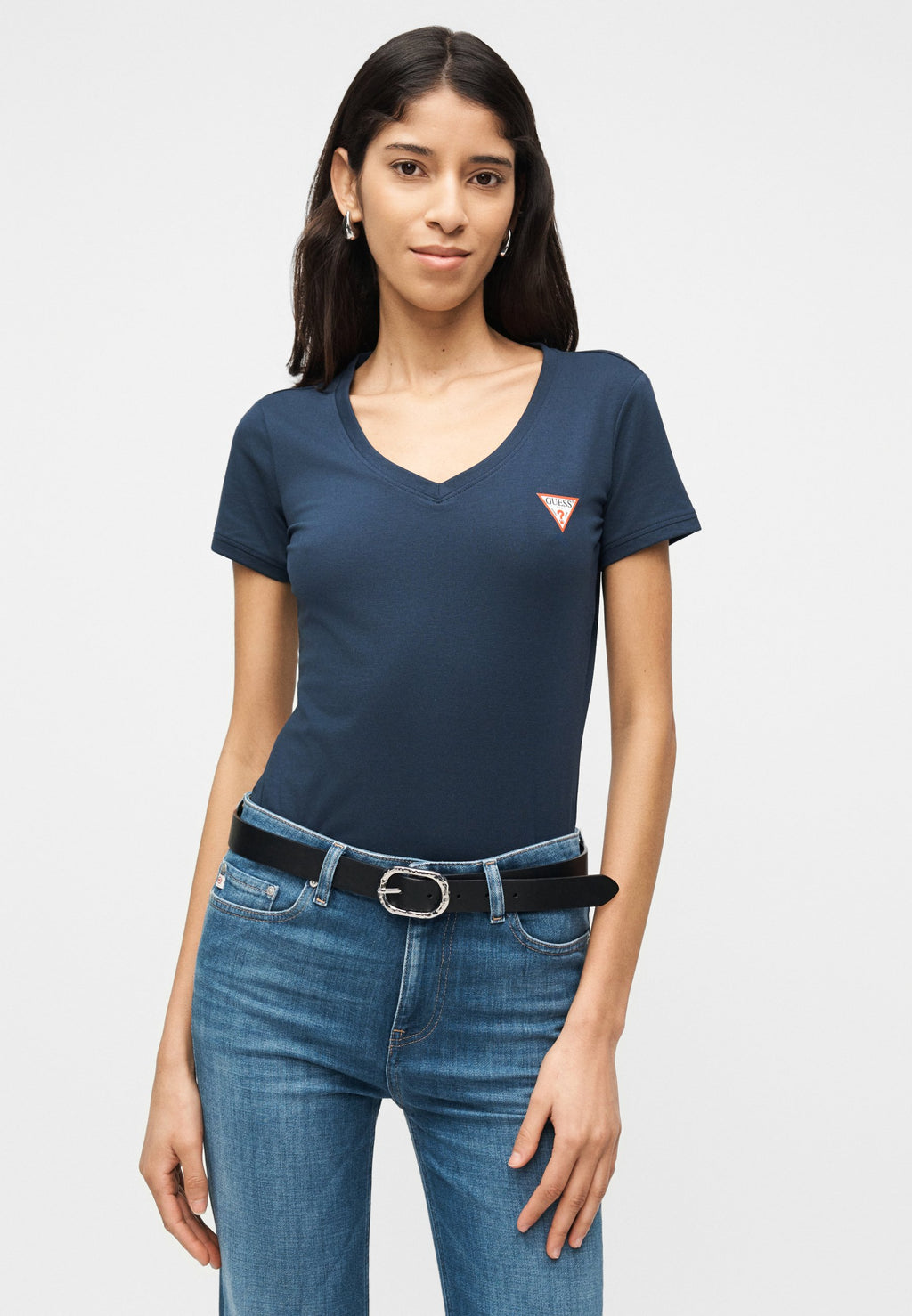 MINI TRIANGLE TEE - Basic T-shirt - blackened blue