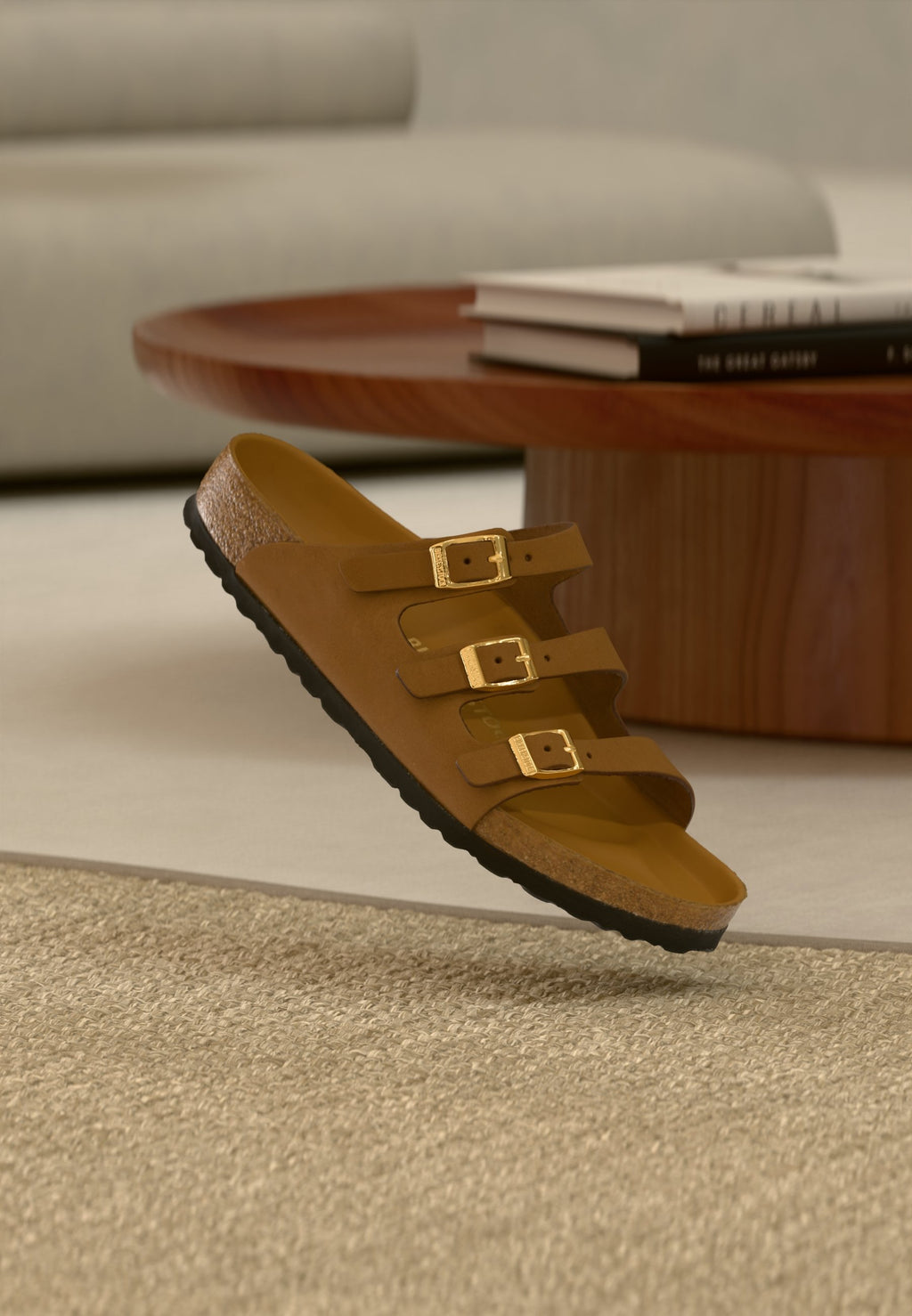 FLORIDA FR LENB MINK HEXN REGULAR - Sandals - brown
