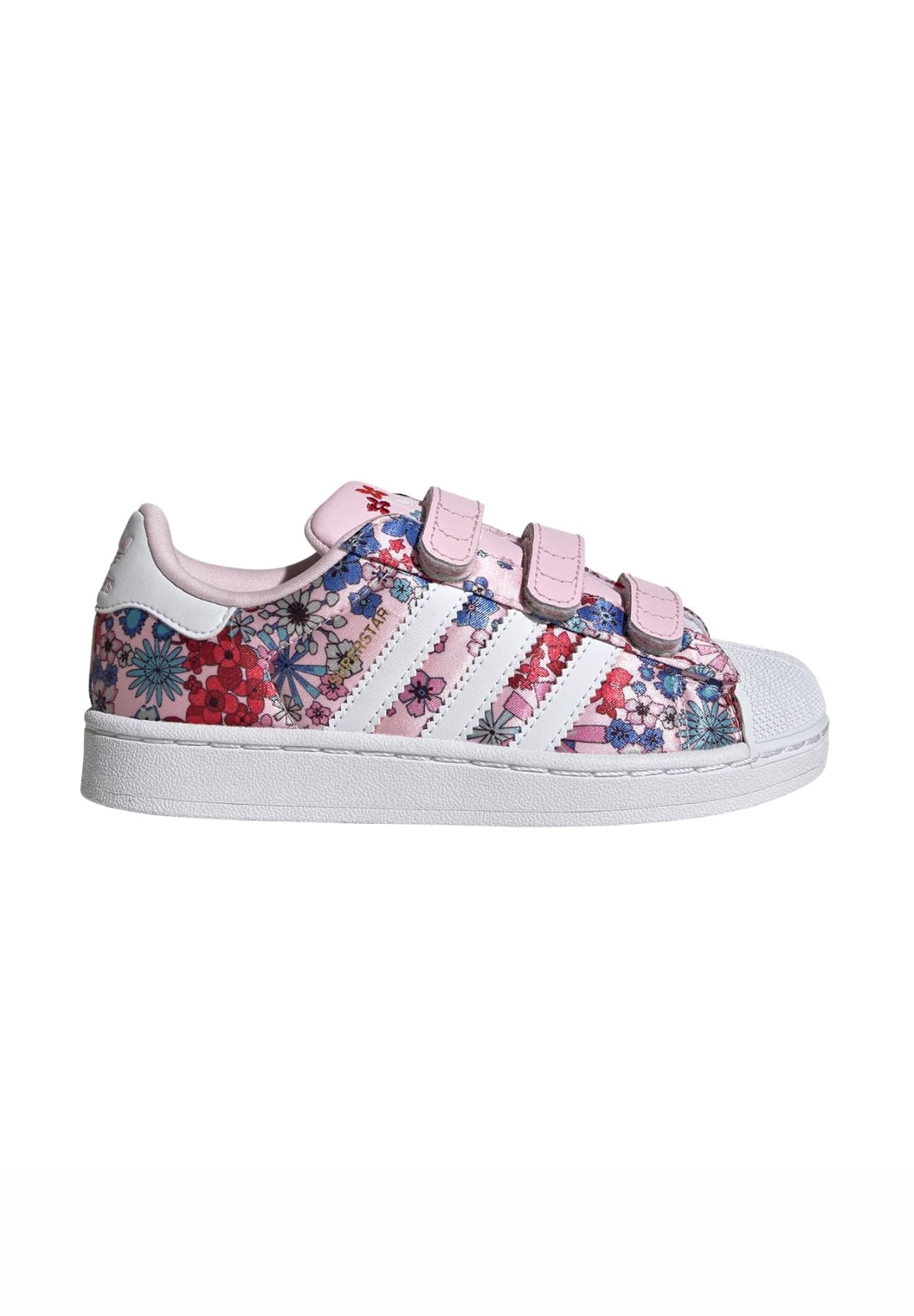 LIBERTY LONDON SUPERSTAR - Trainers - clear pink/ftwr white/light pink