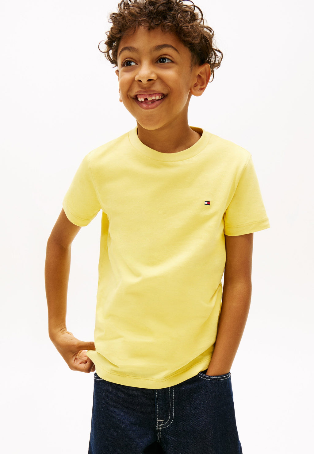 ESSENTIAL TEE UNISEX - Basic T-shirt - yellow dahlia