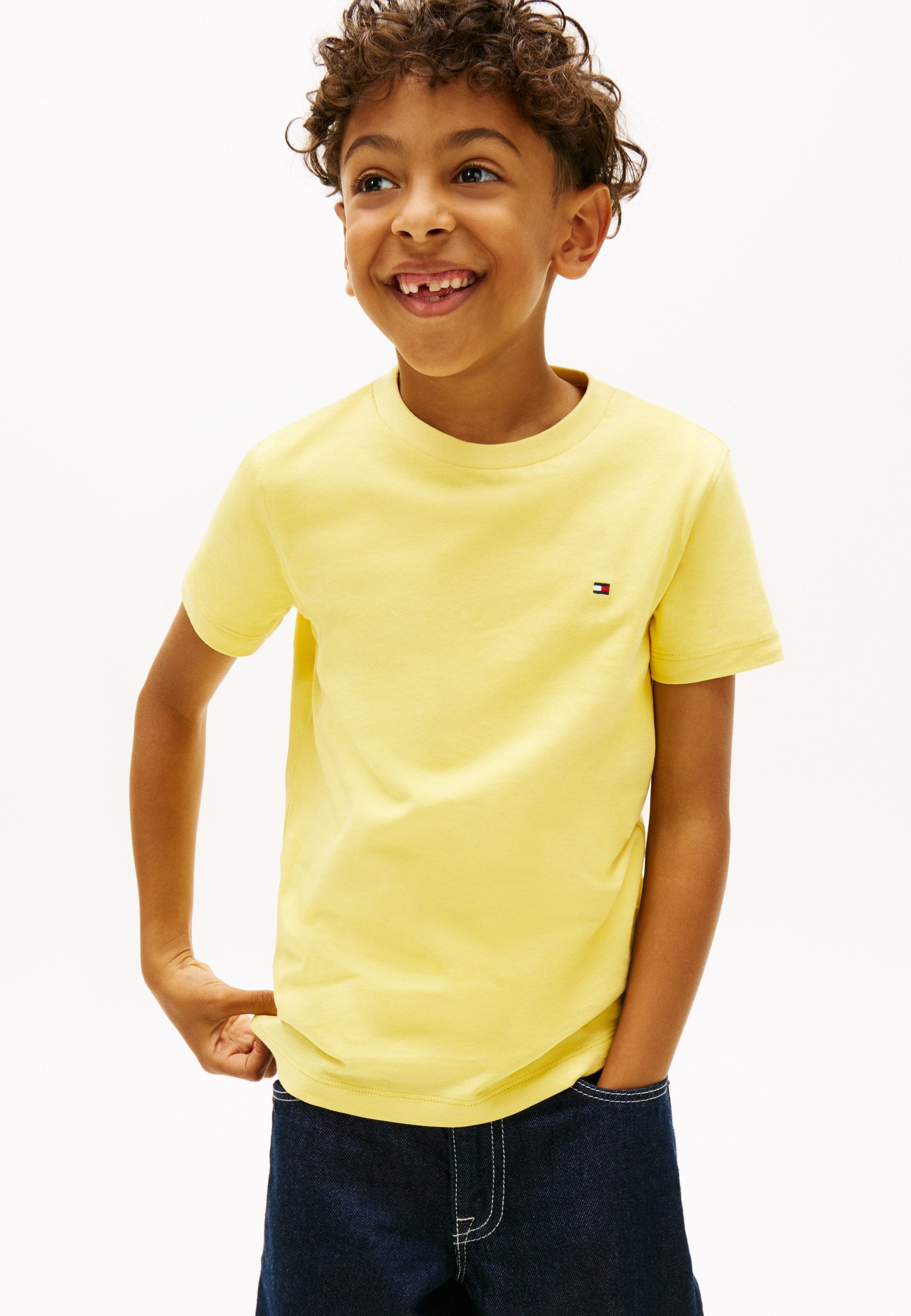 ESSENTIAL TEE UNISEX - Basic T-shirt - yellow dahlia