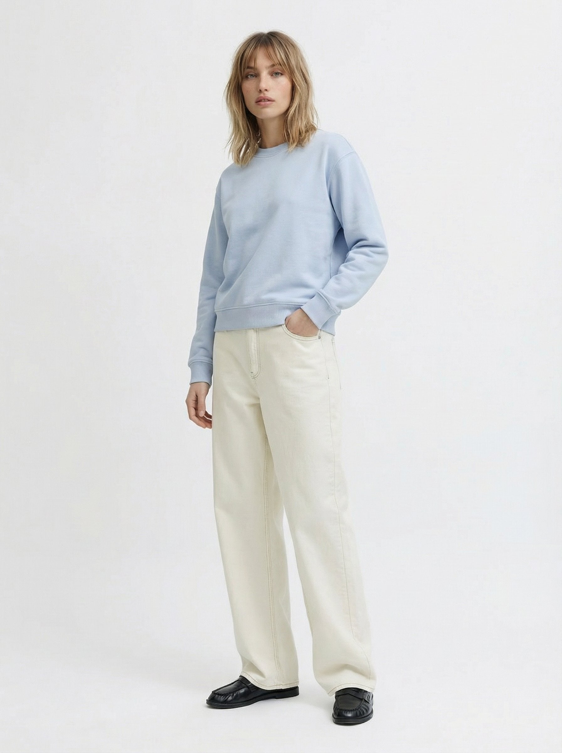 JXMADI CREW - Sweatshirt - skyway