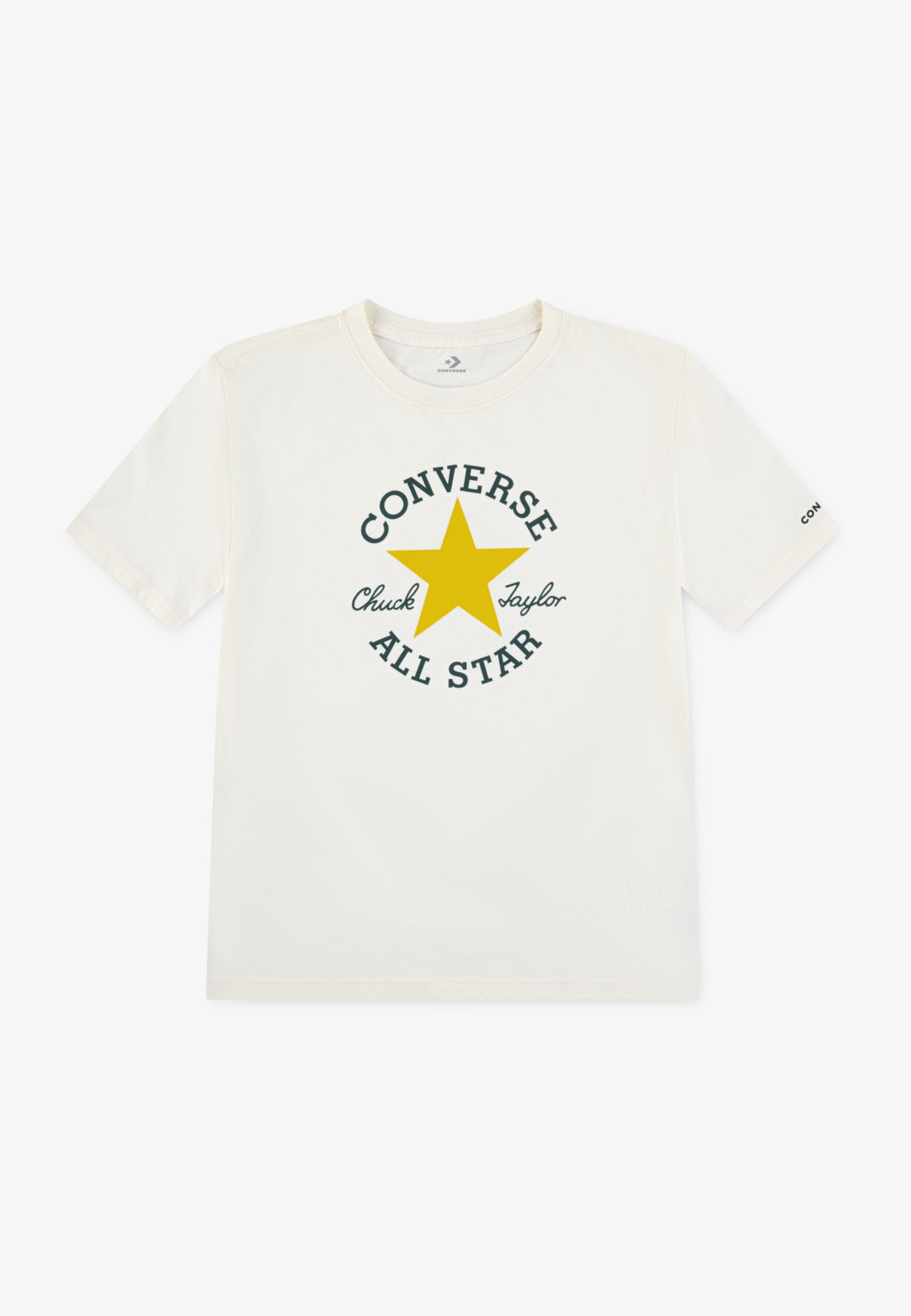 DISSECTED CHUCK PATCH TEE - Print T-shirt - egret/sunny angle
