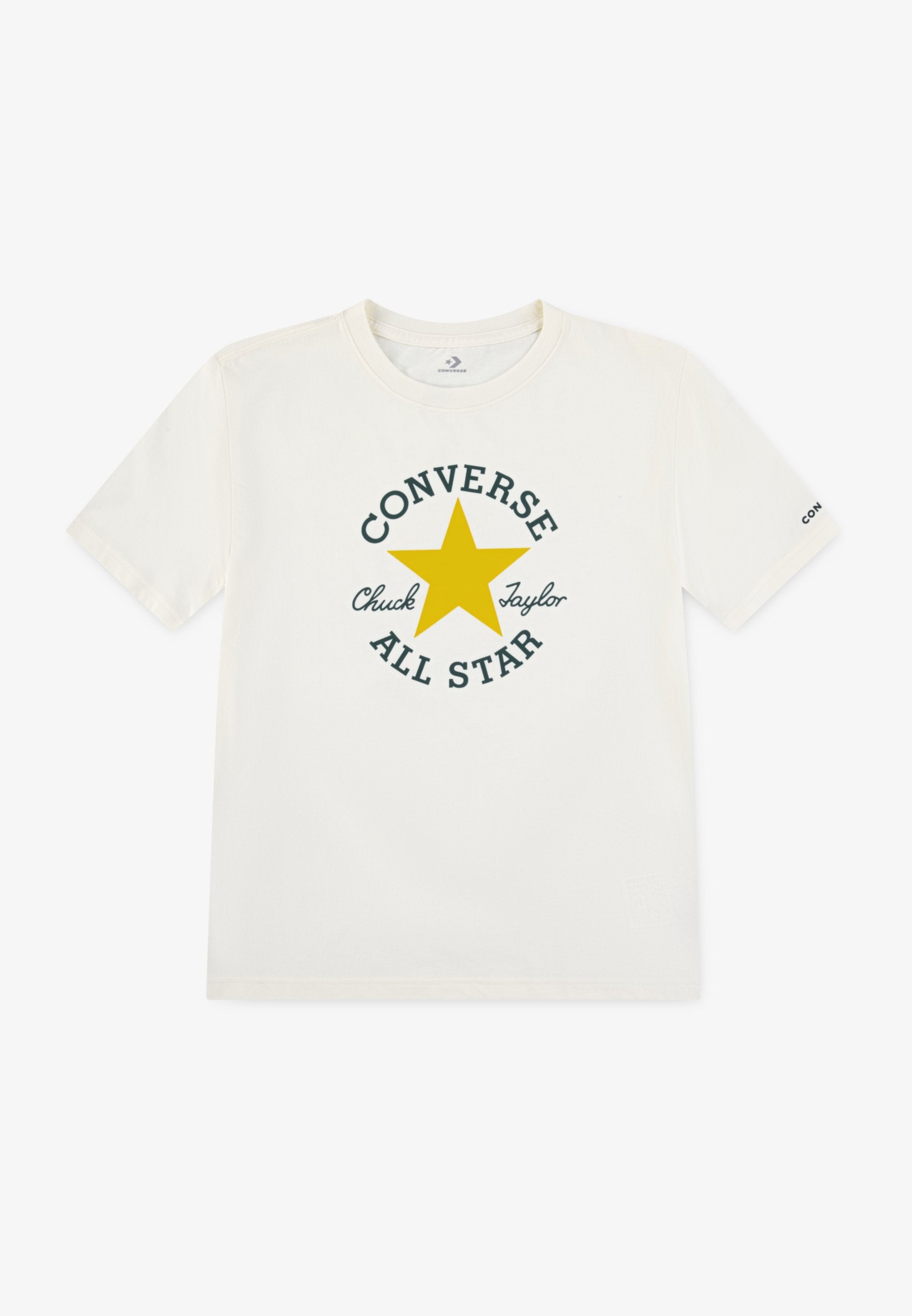 DISSECTED CHUCK PATCH TEE - Print T-shirt - egret/sunny angle