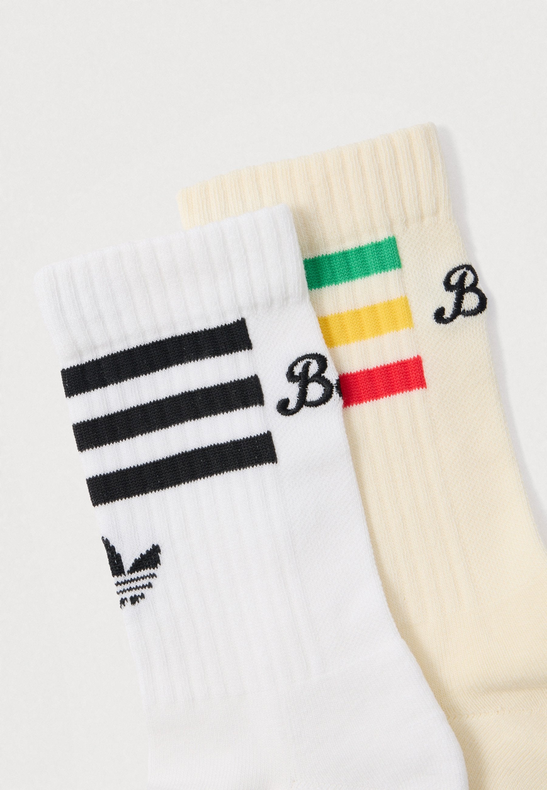 BOB MARLEY UNISEX 2 PACK - Sports socks - white/cream white