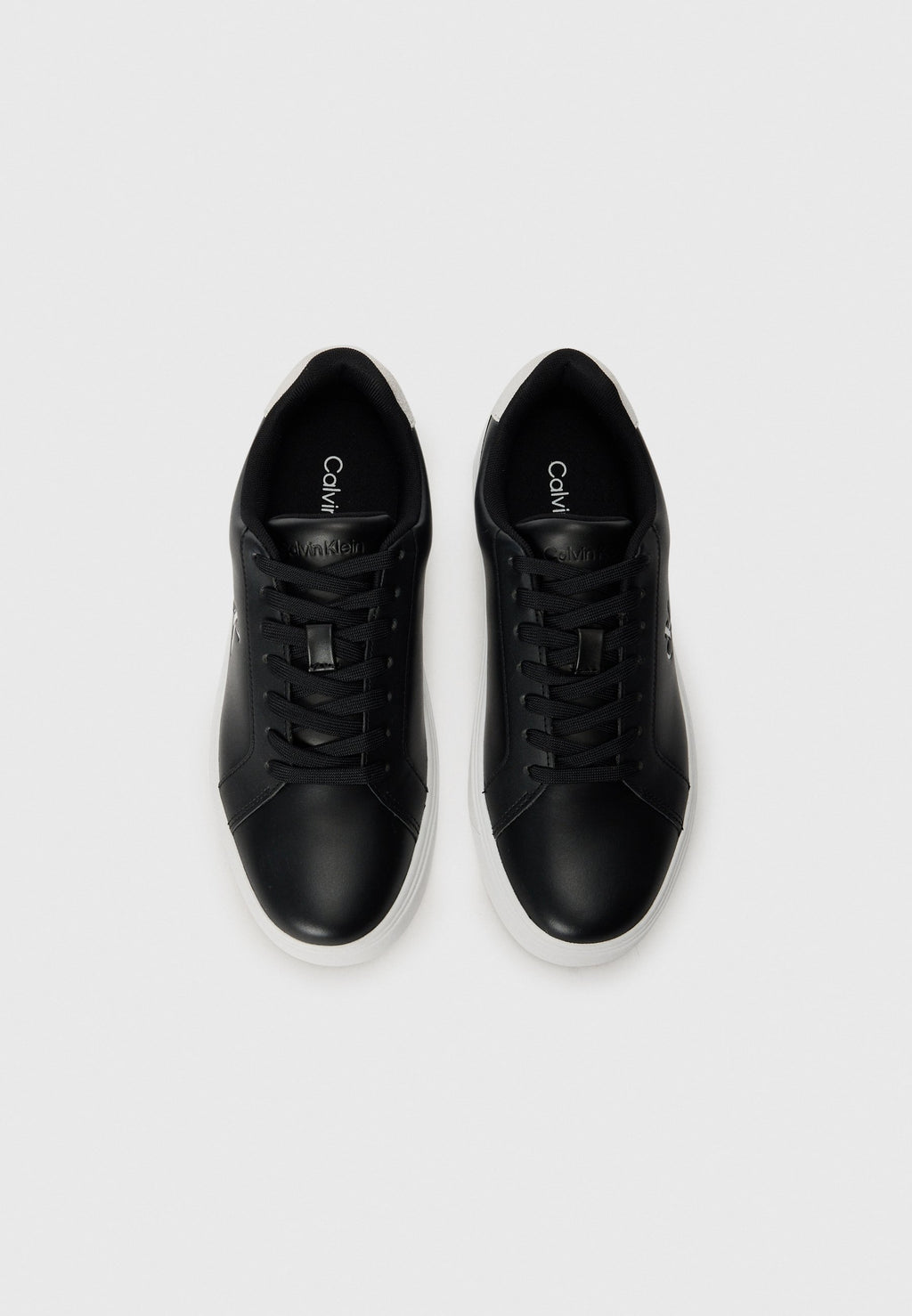 CLASSIC CUPSOLE LACEUP LTH - Trainers - black/bright white