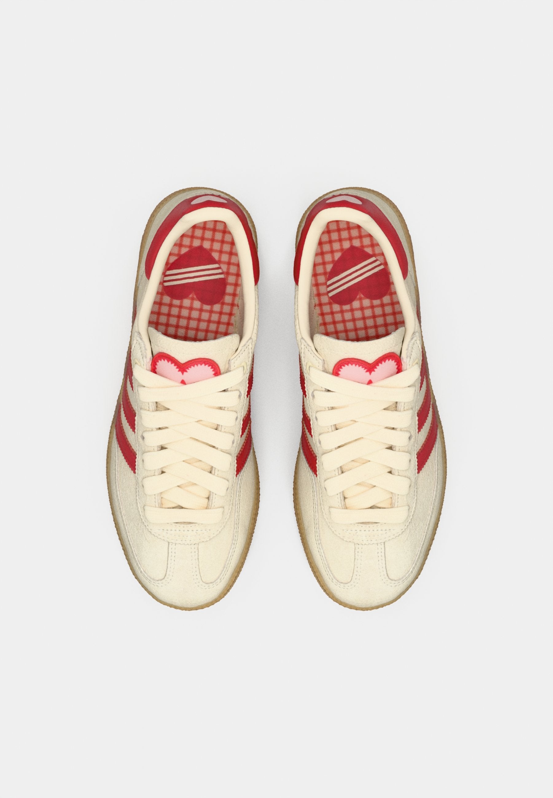 HANDBALL SPEZIAL UNISEX - Trainers - cream white/better scarlet/sandy pink