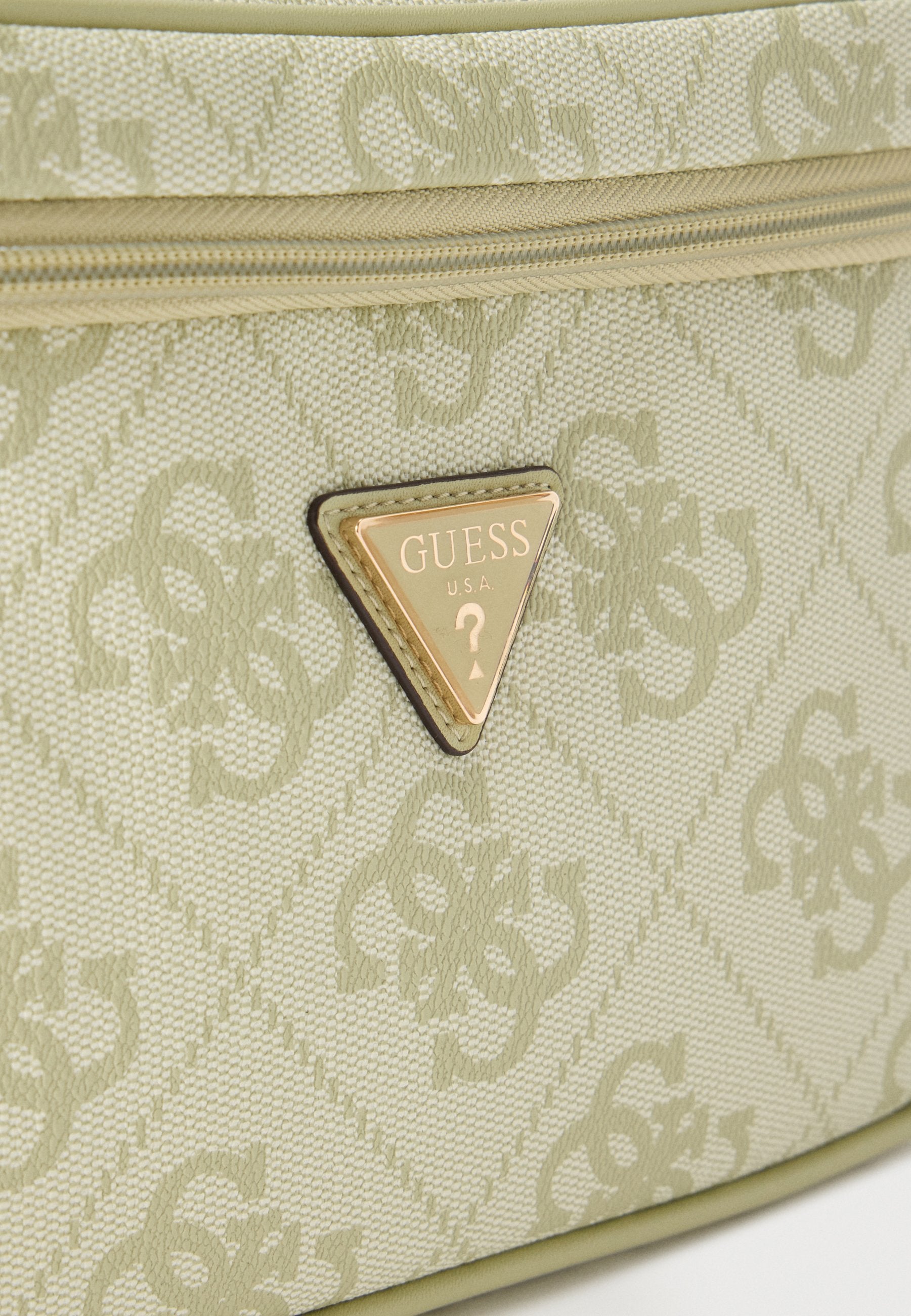 BERTA TOILETRY TRAIN CASE - Wash bag - sage