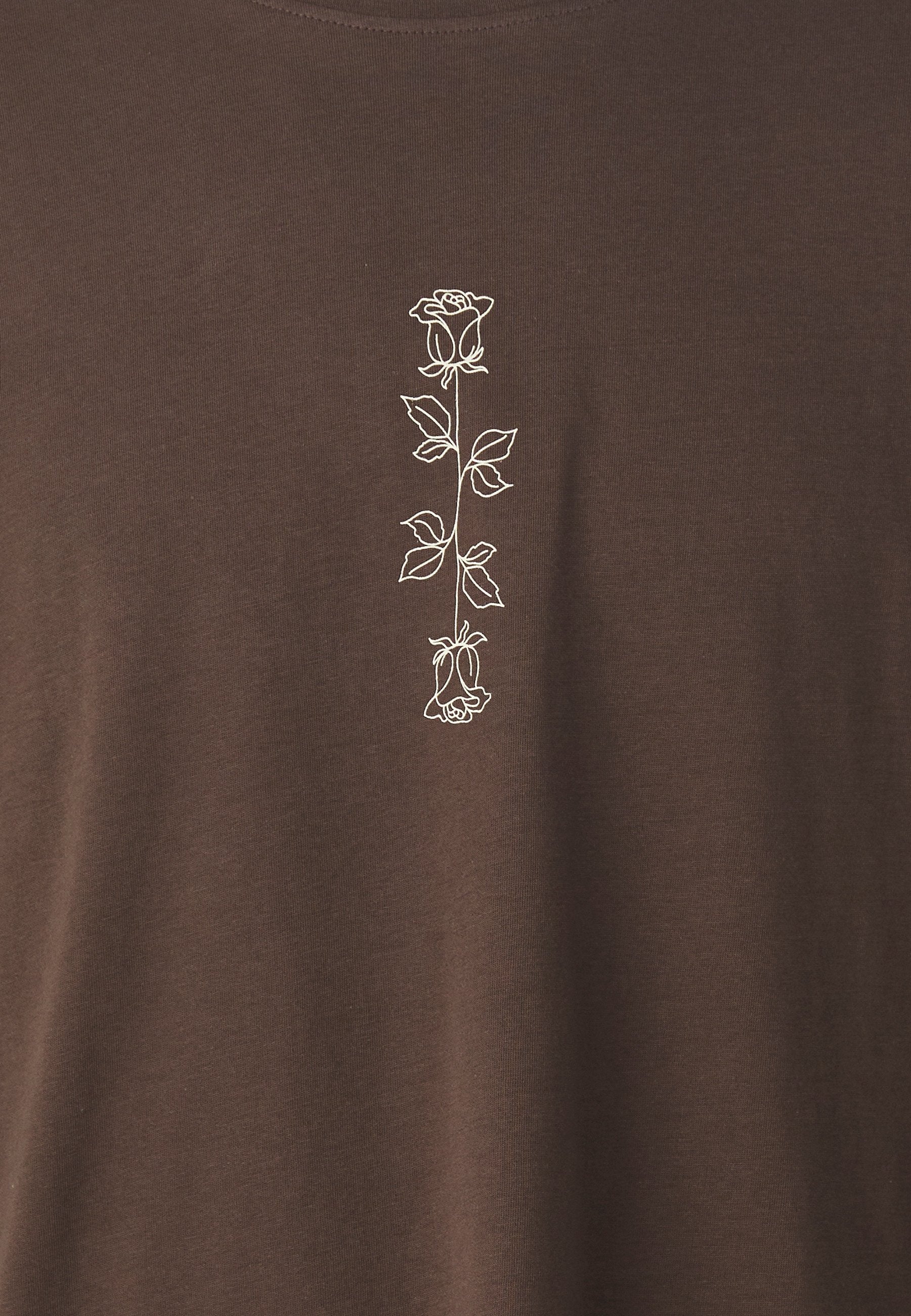 JJWOLFIE 5 PACK - Print T-shirt - chocolate brown /white/moonbeam/black