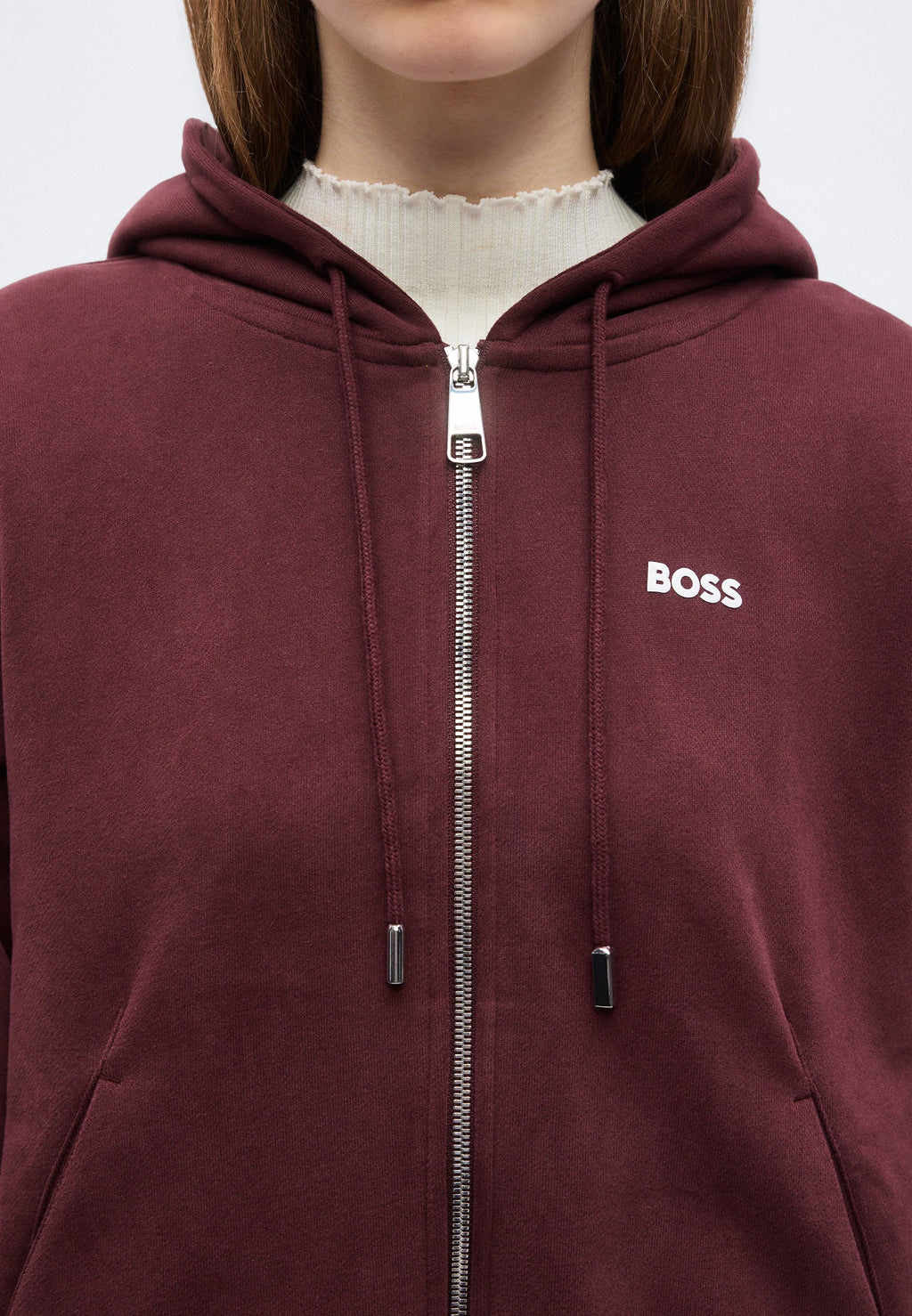 EMUS - Zip-up sweatshirt - dark brown