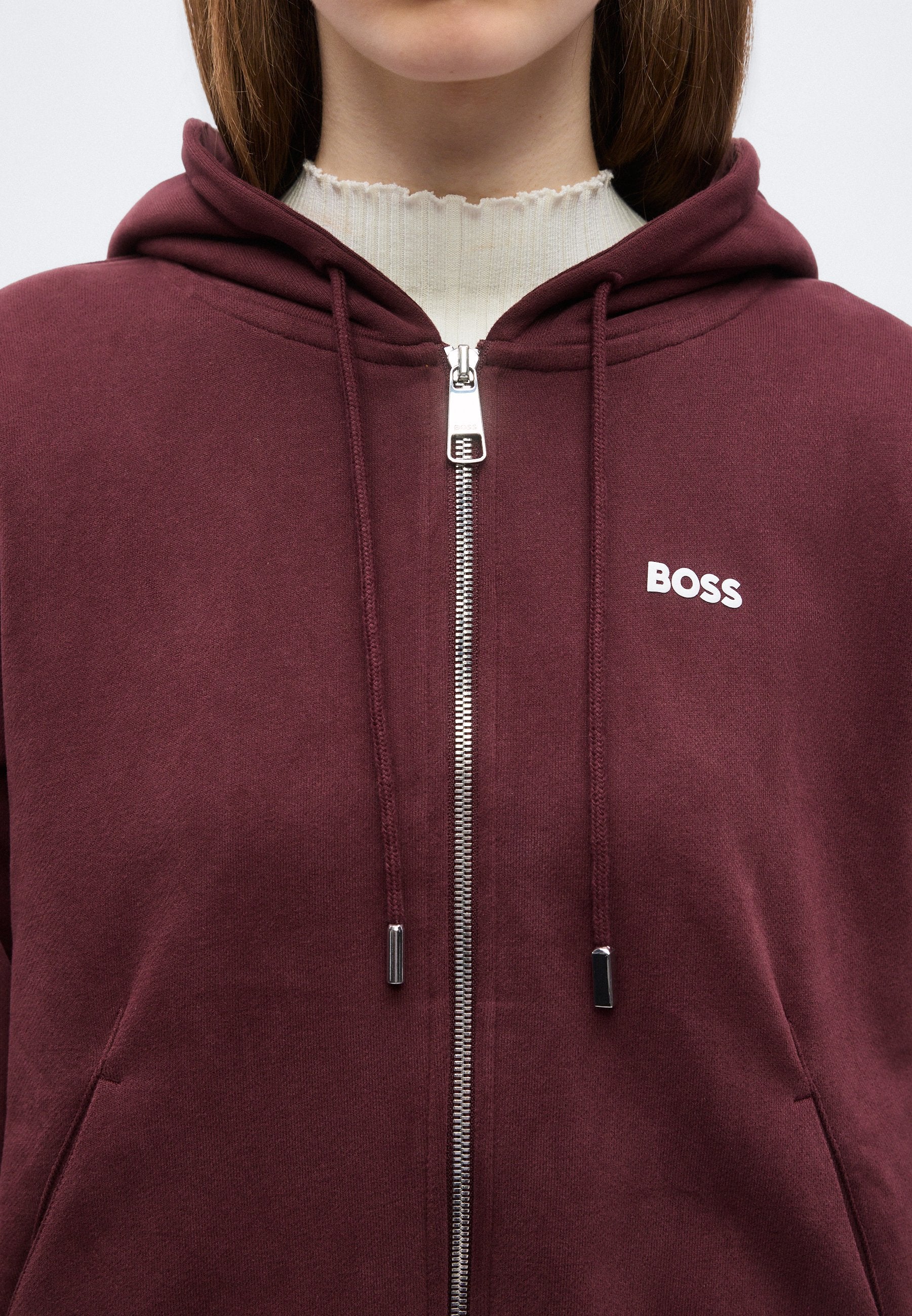 EMUS - Zip-up sweatshirt - dark brown