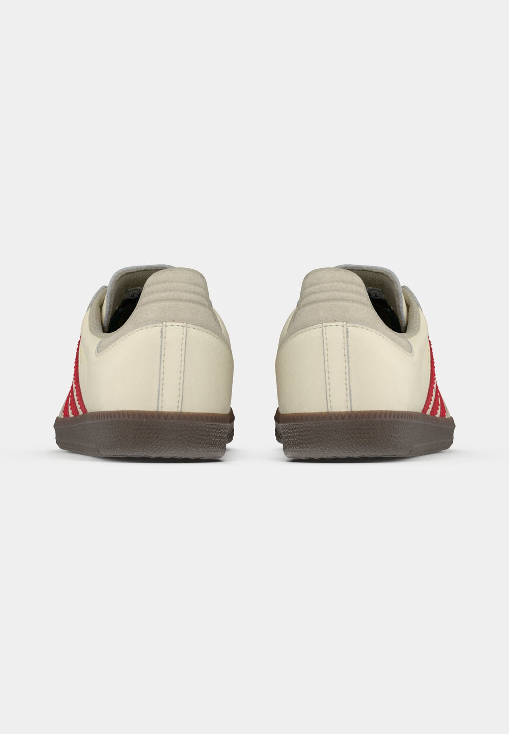 SAMBA OG UNISEX - Trainers - off white/better scarlet