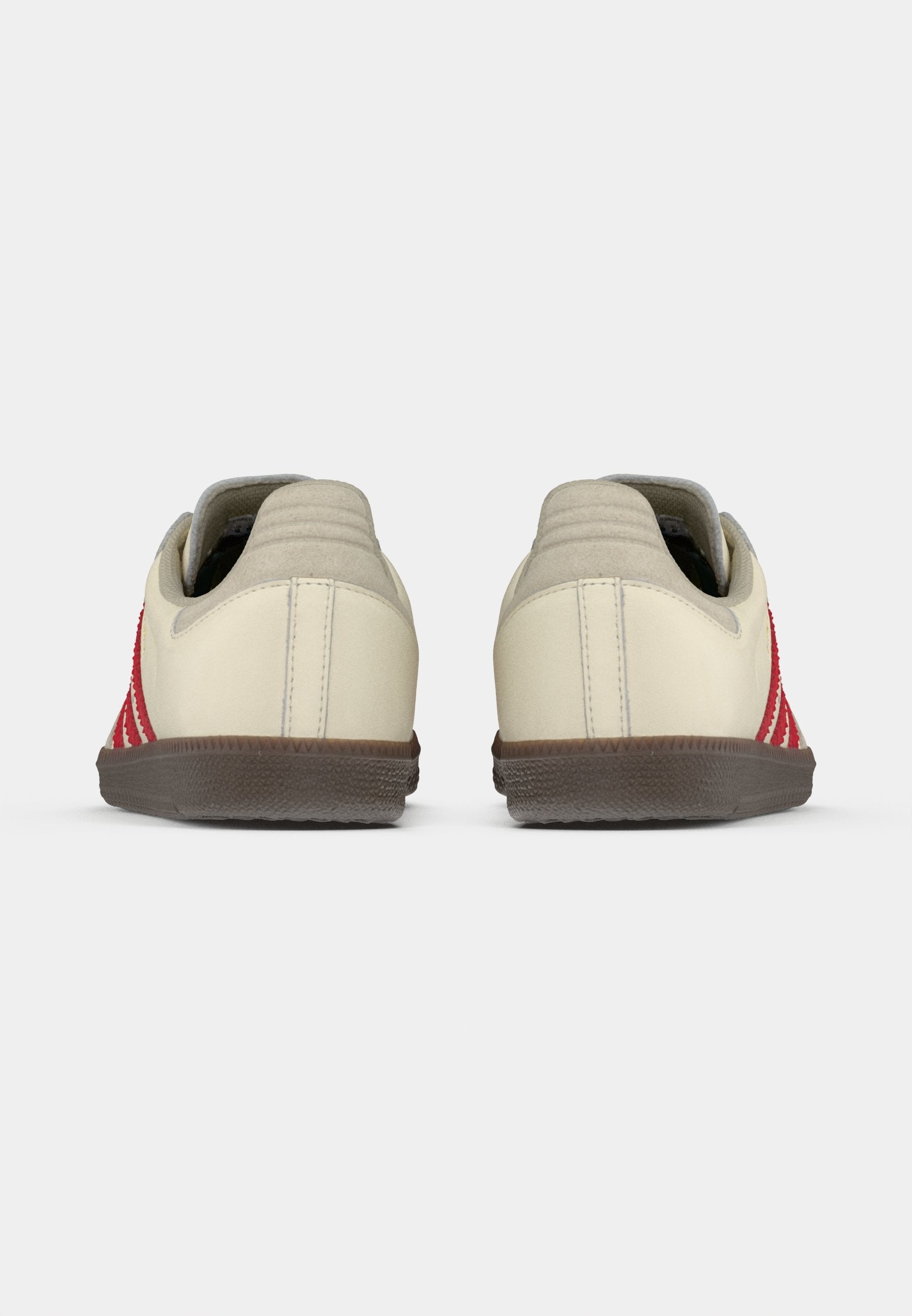 SAMBA OG UNISEX - Trainers - off white/better scarlet