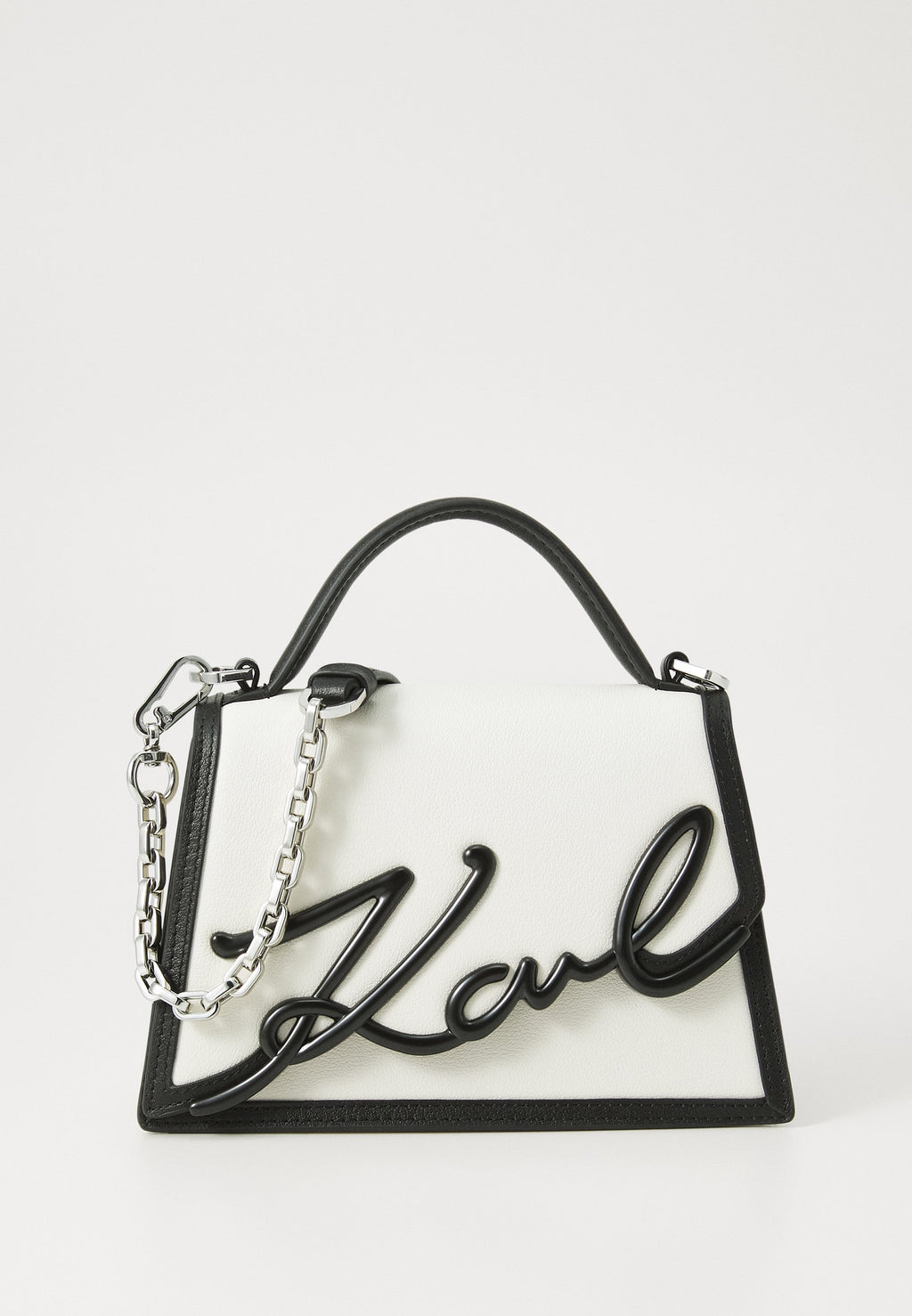 SIGNATURE  - Handbag - white/black