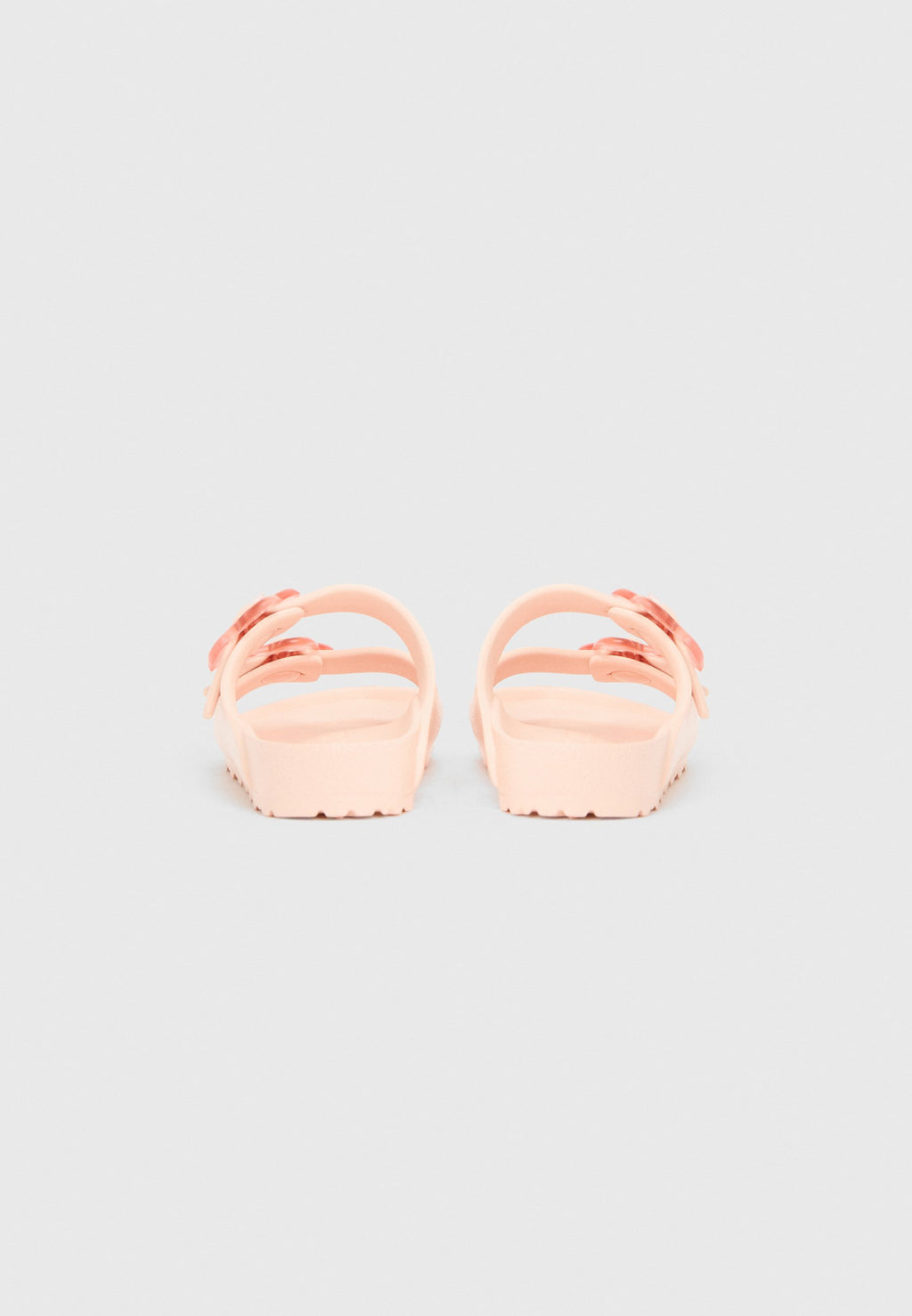 ARIZONA EVA KIDS FLOWER BUCKLE NARROW - Pool slides - light pink