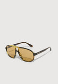 Sunglasses - dark green/brown