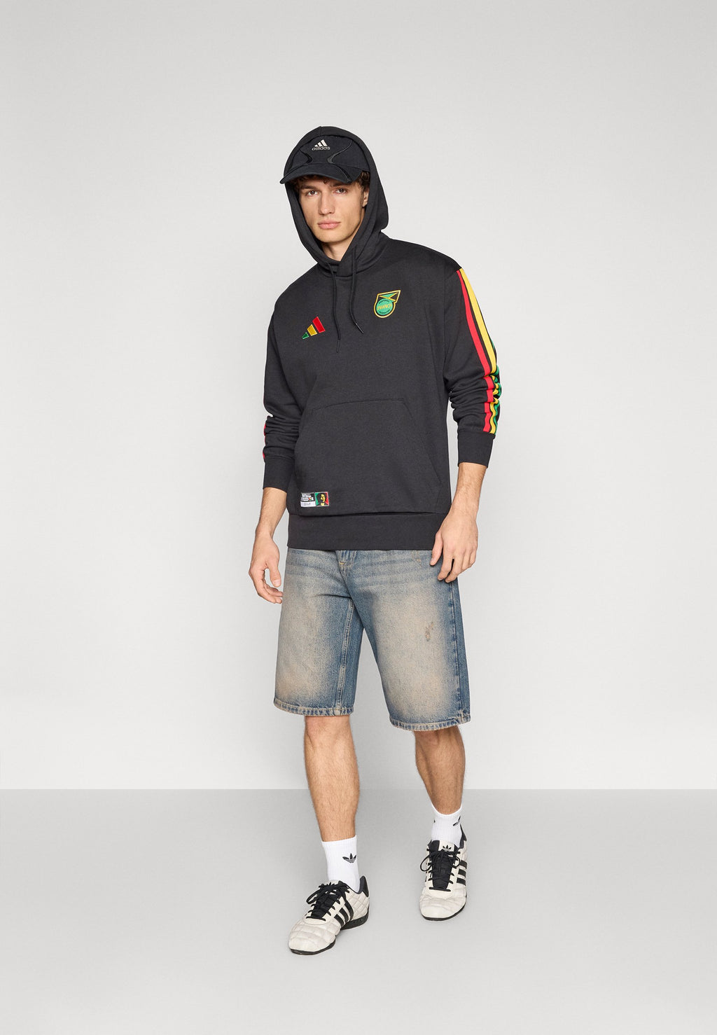 JAMAICA DNA HOODIE - National team wear - black