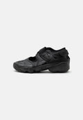 AIR RIFT DOT - Ankle strap ballet pumps - black