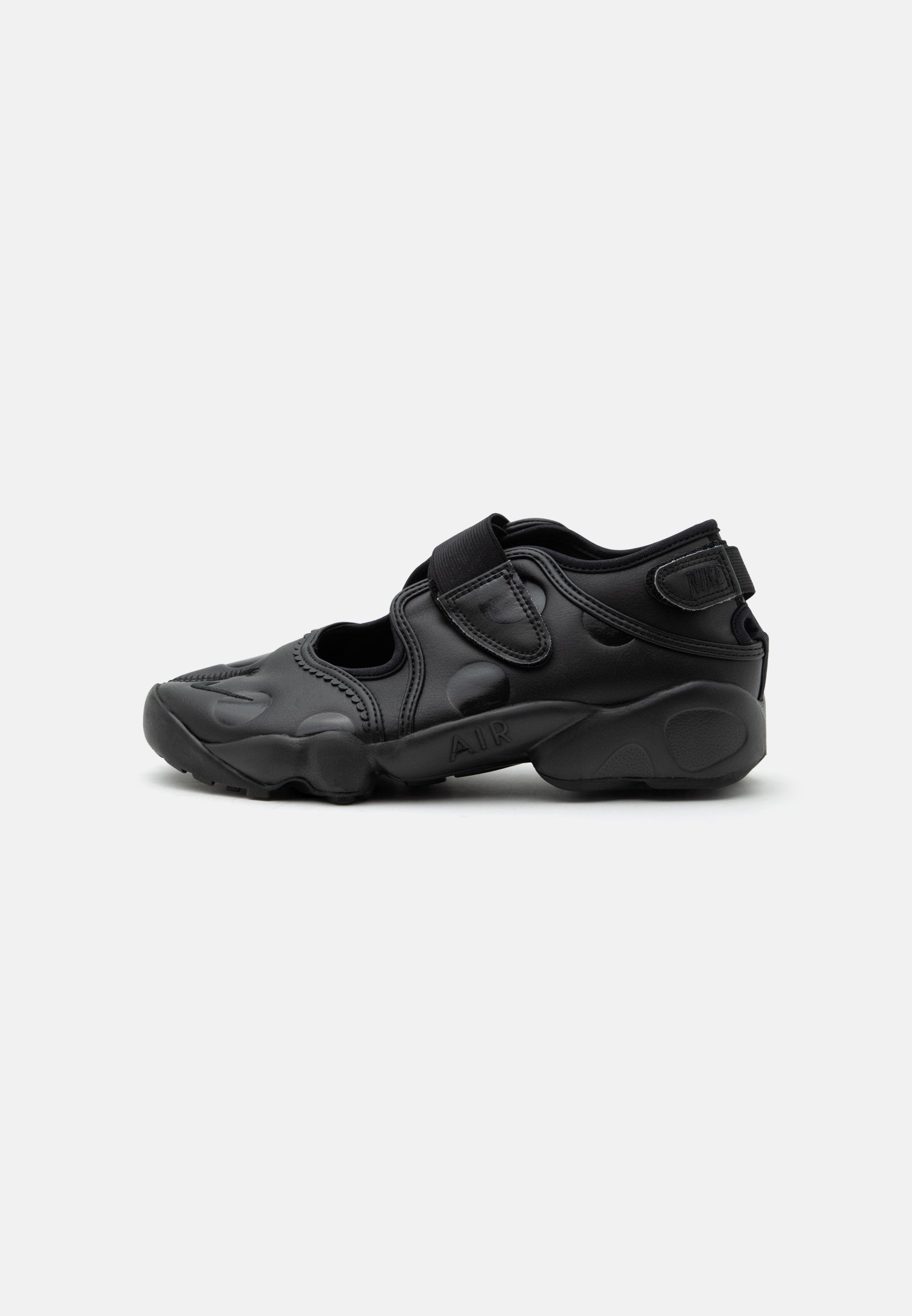 AIR RIFT DOT - Ankle strap ballet pumps - black