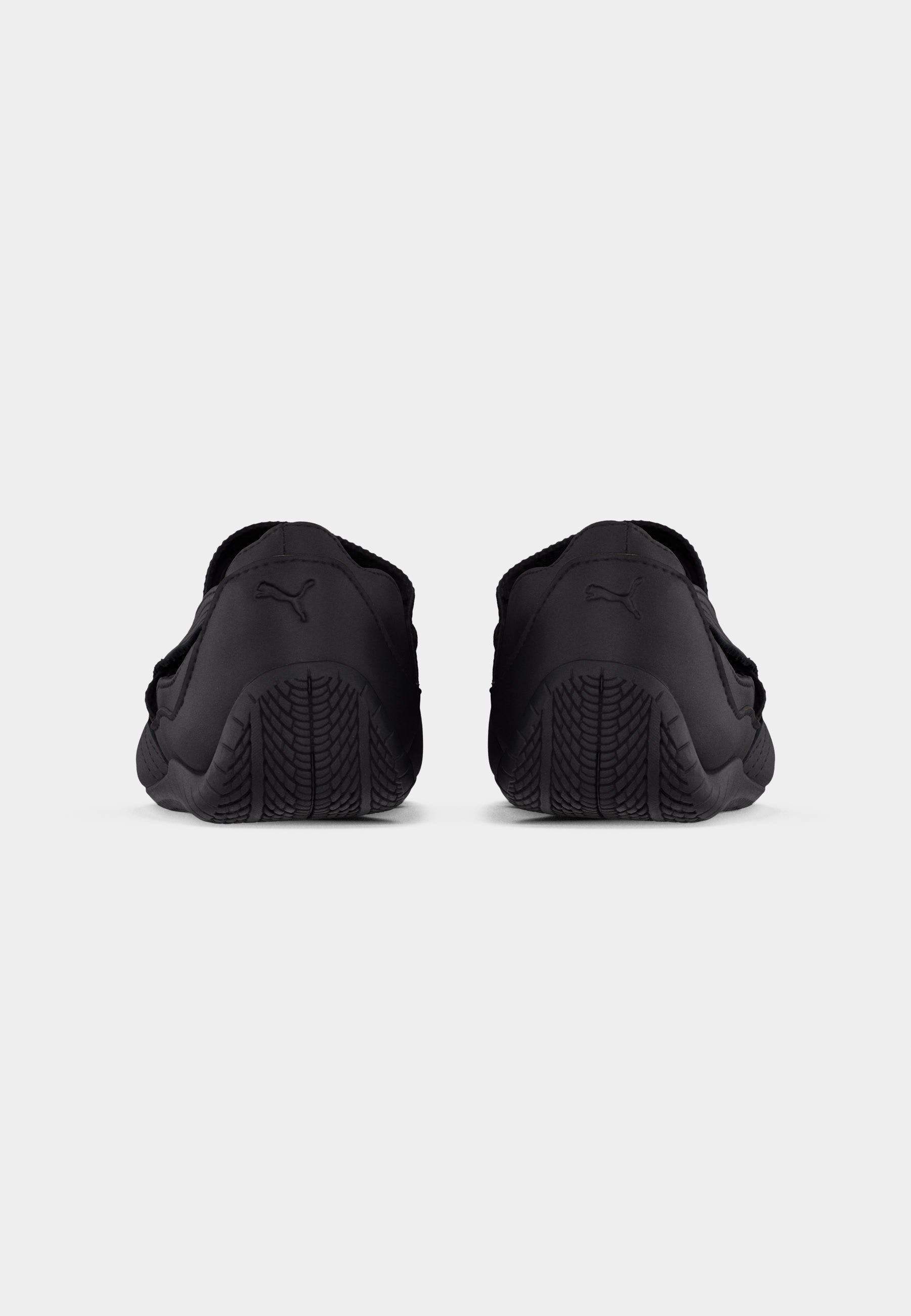 SPEEDCAT BALLET LTHR WNS - Ankle strap ballet pumps - black