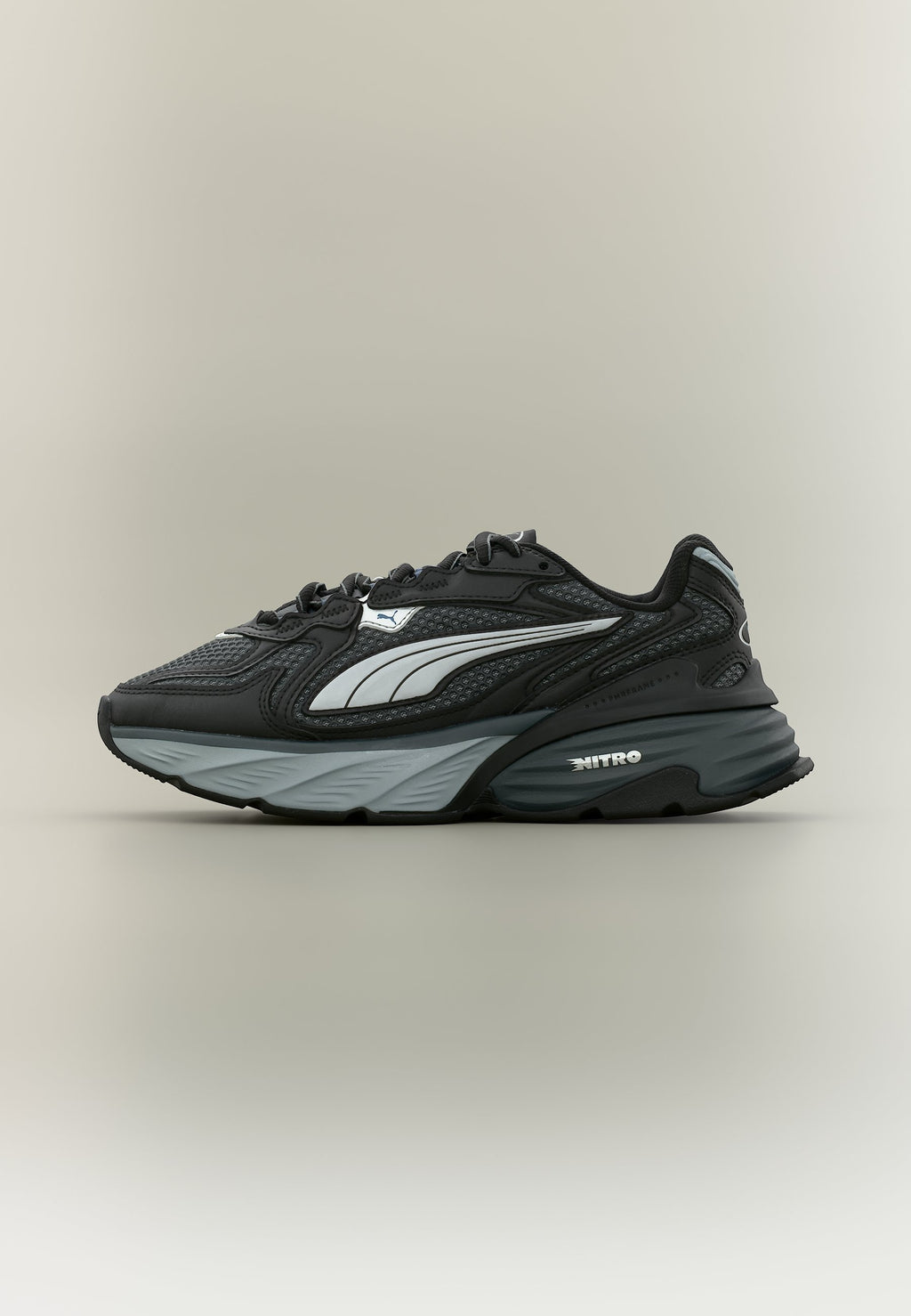 FADE NITRO JR UNISEX - Baskets - black/cool dark gray