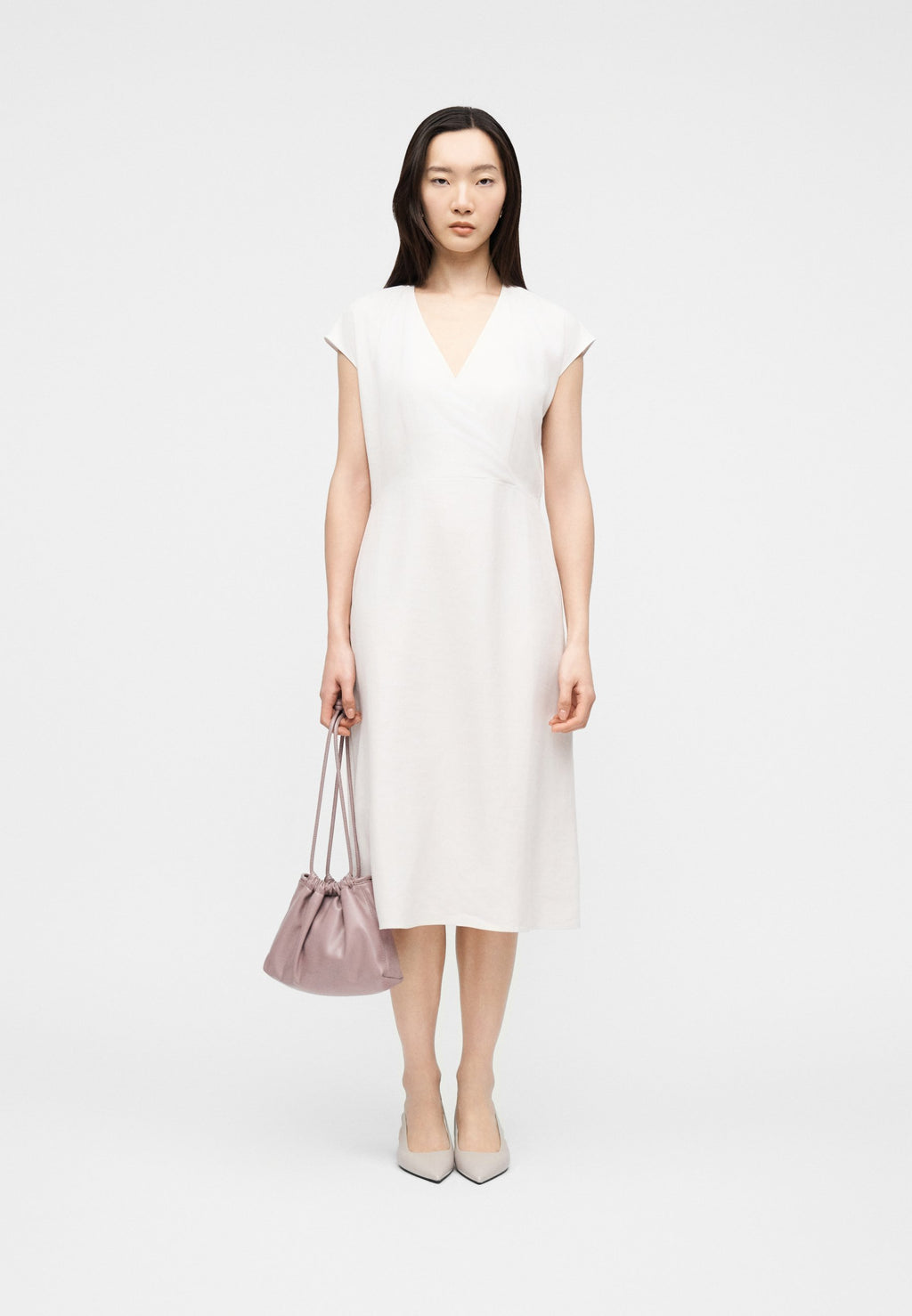 DRESS - Day dress - white sand