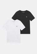 MONOGRAM 2 PACK UNISEX - T-shirt basique - white/black