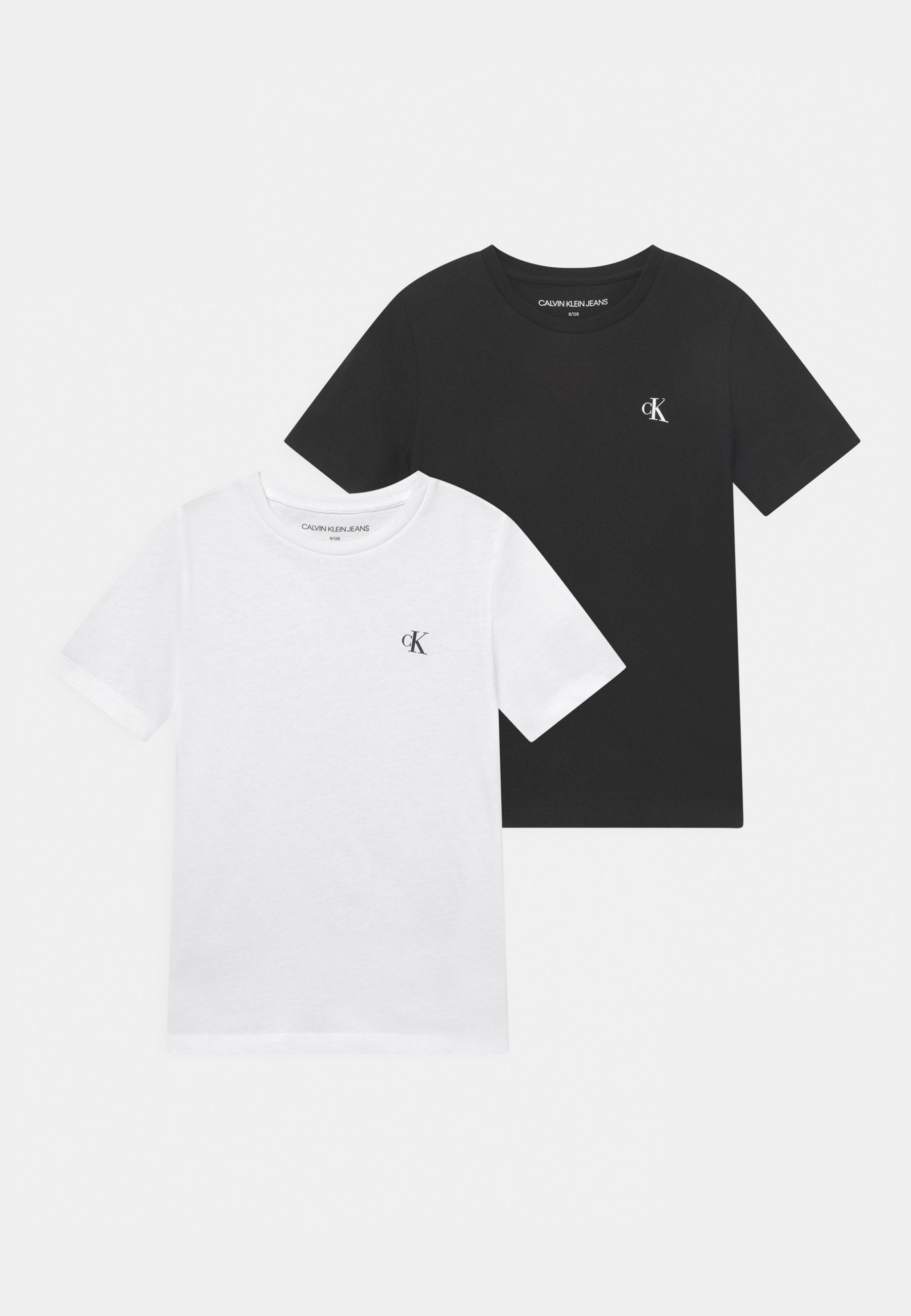 MONOGRAM 2 PACK UNISEX - T-shirt basique - white/black