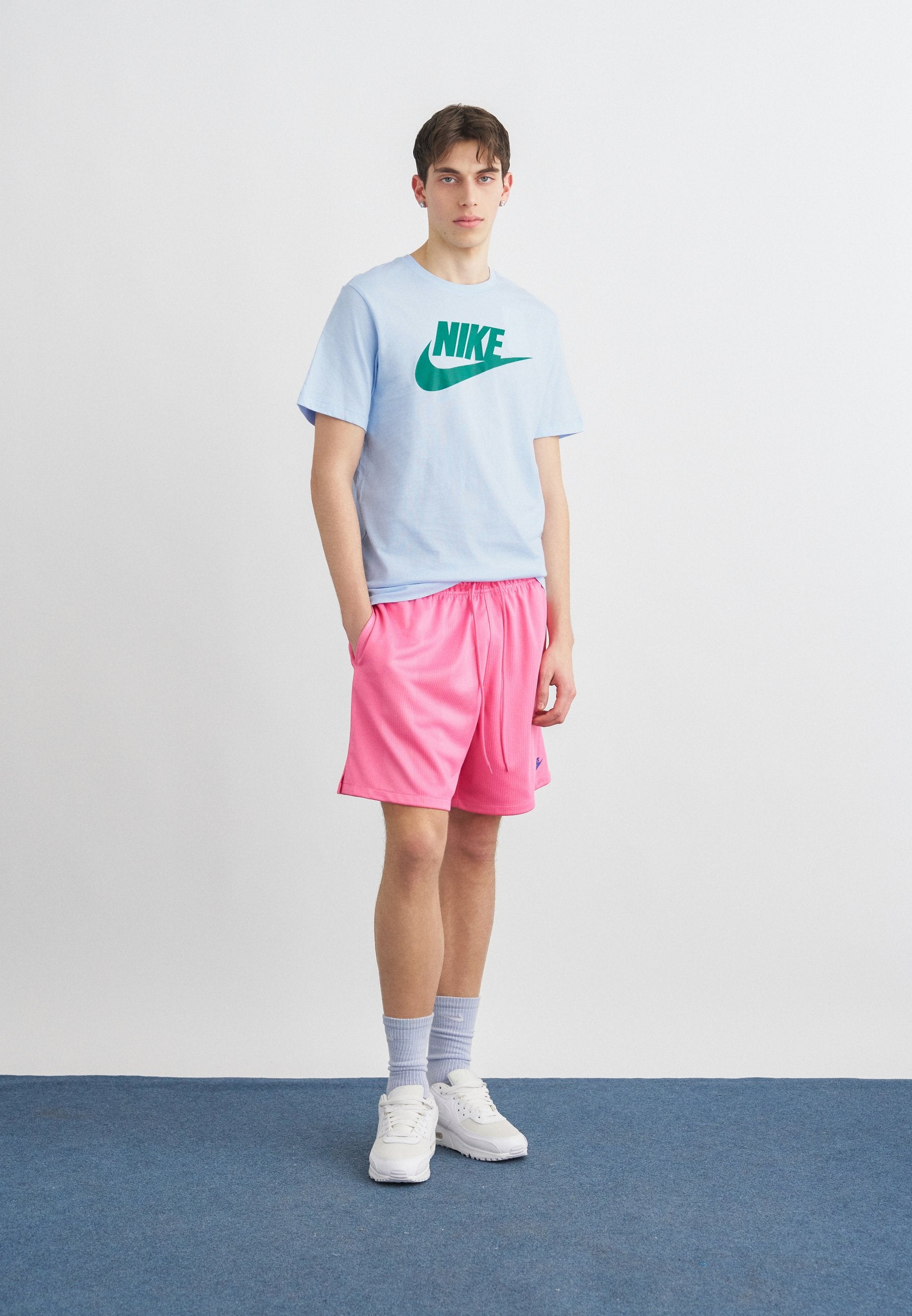 TEE ICON FUTURA - Baskılı tişört - hidrojen mavisi