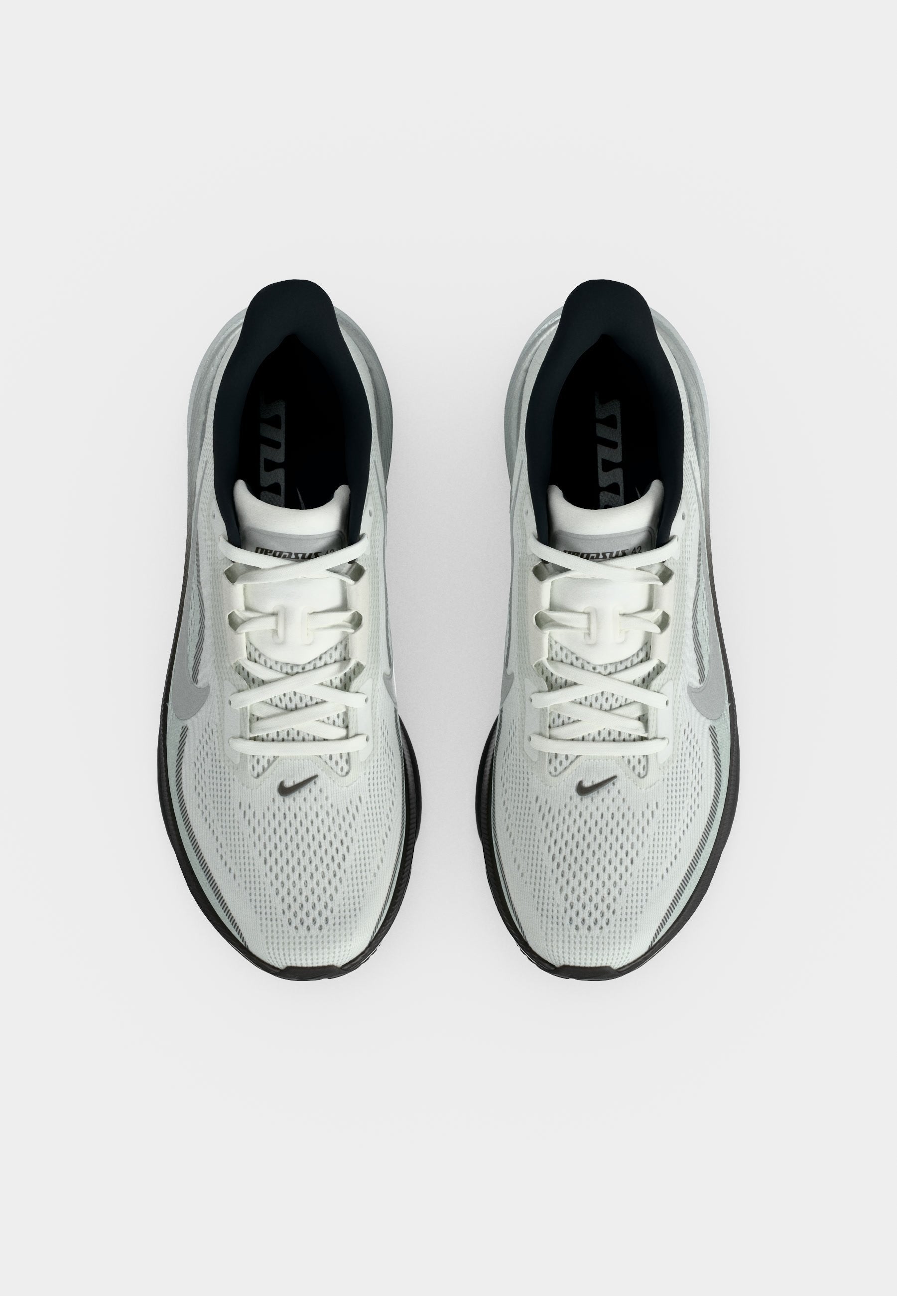 AIR ZOOM PEGASUS 42 - Road running shoes - summit white/white/metallic silver-coloured/photon dust/black