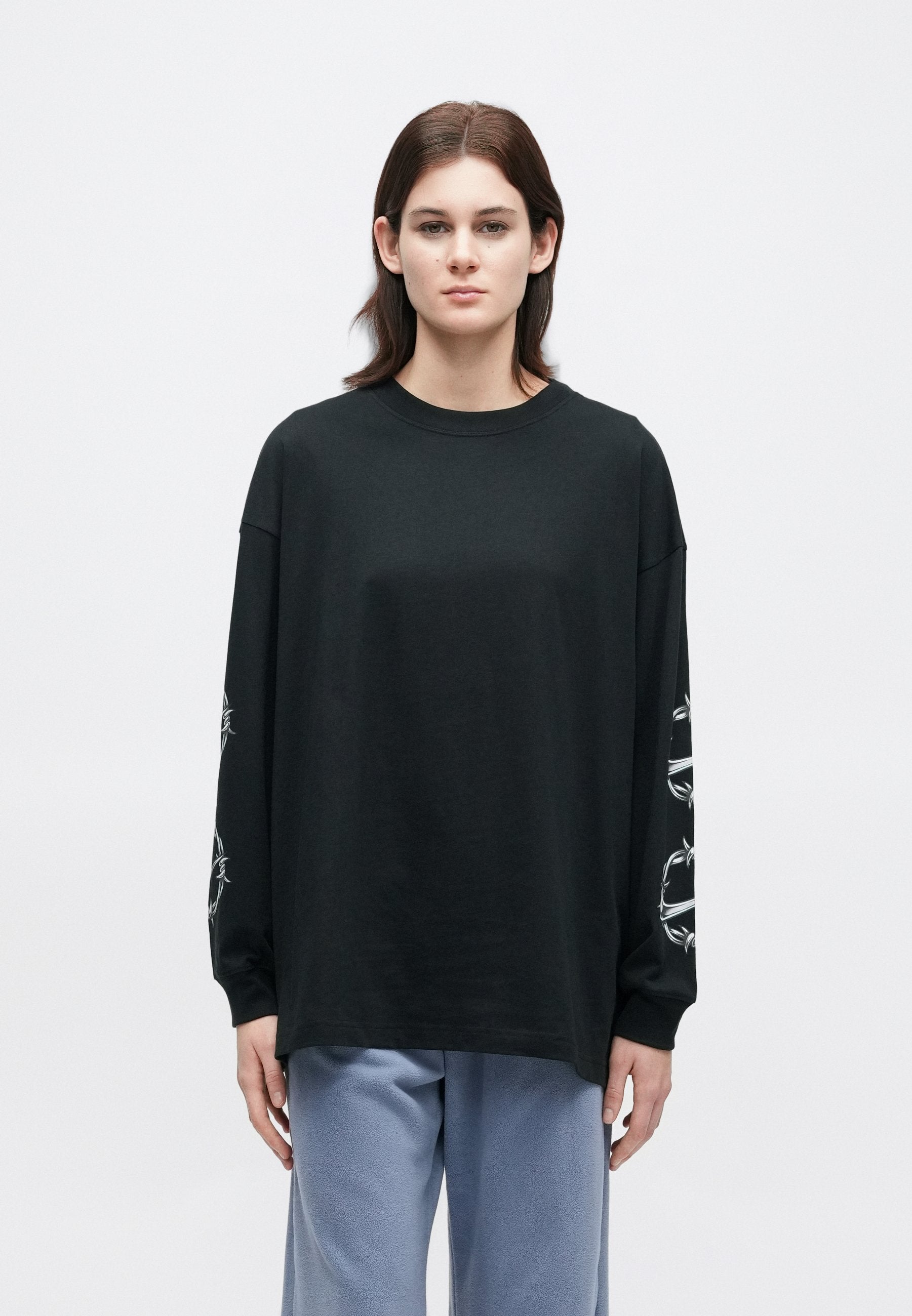 TEE-SHIRT CLASSIQUE - Haut à manches longues - noir