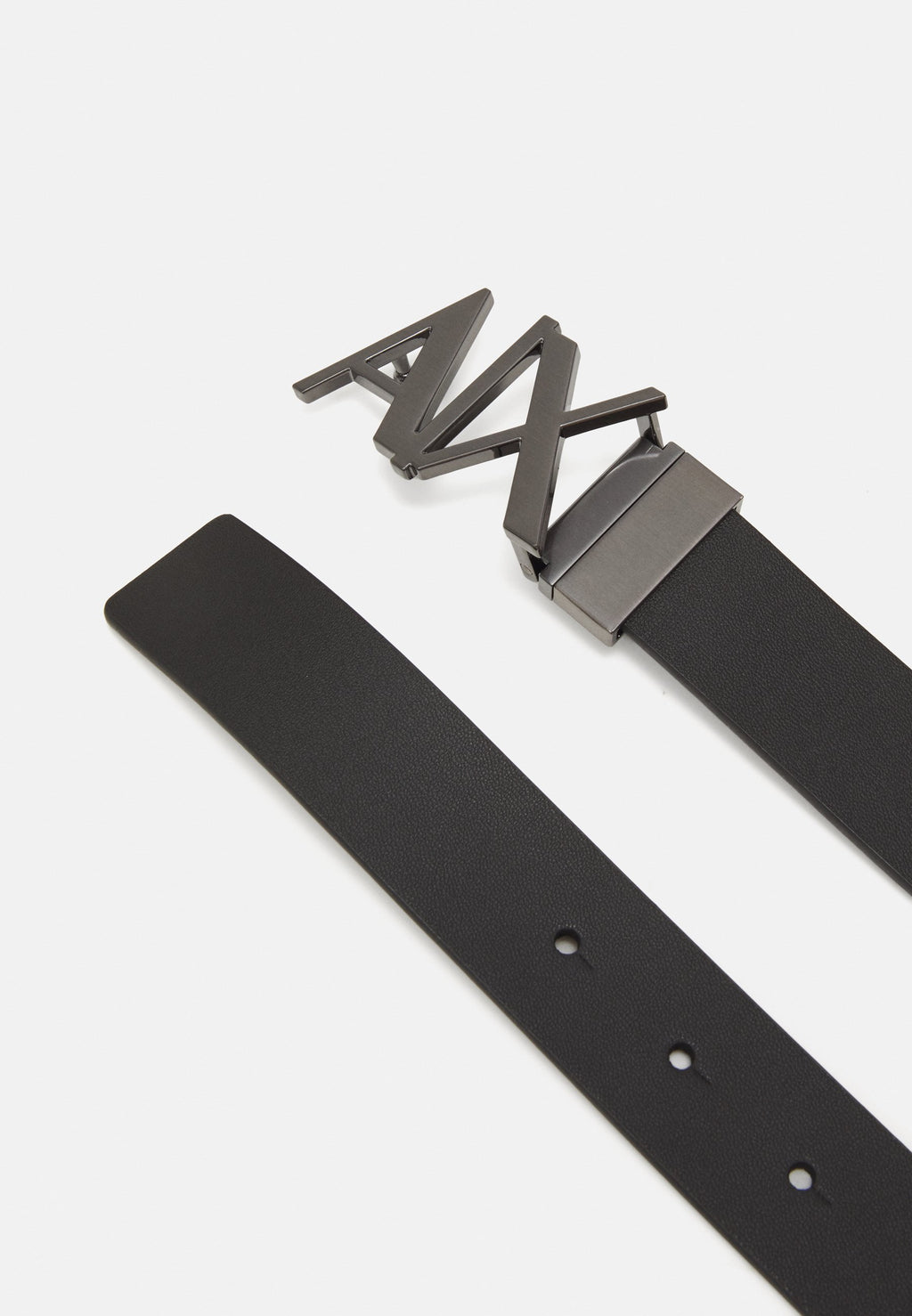 REVERSIBLE PLATE UNISEX - Belt - black/dark brown