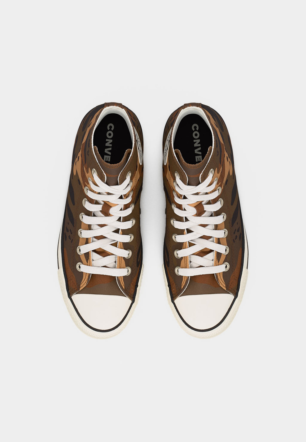 CHUCK TAYLOR ALL STAR WIDE UNISEX - High-top trainers - dark whiskey/vintage white/black