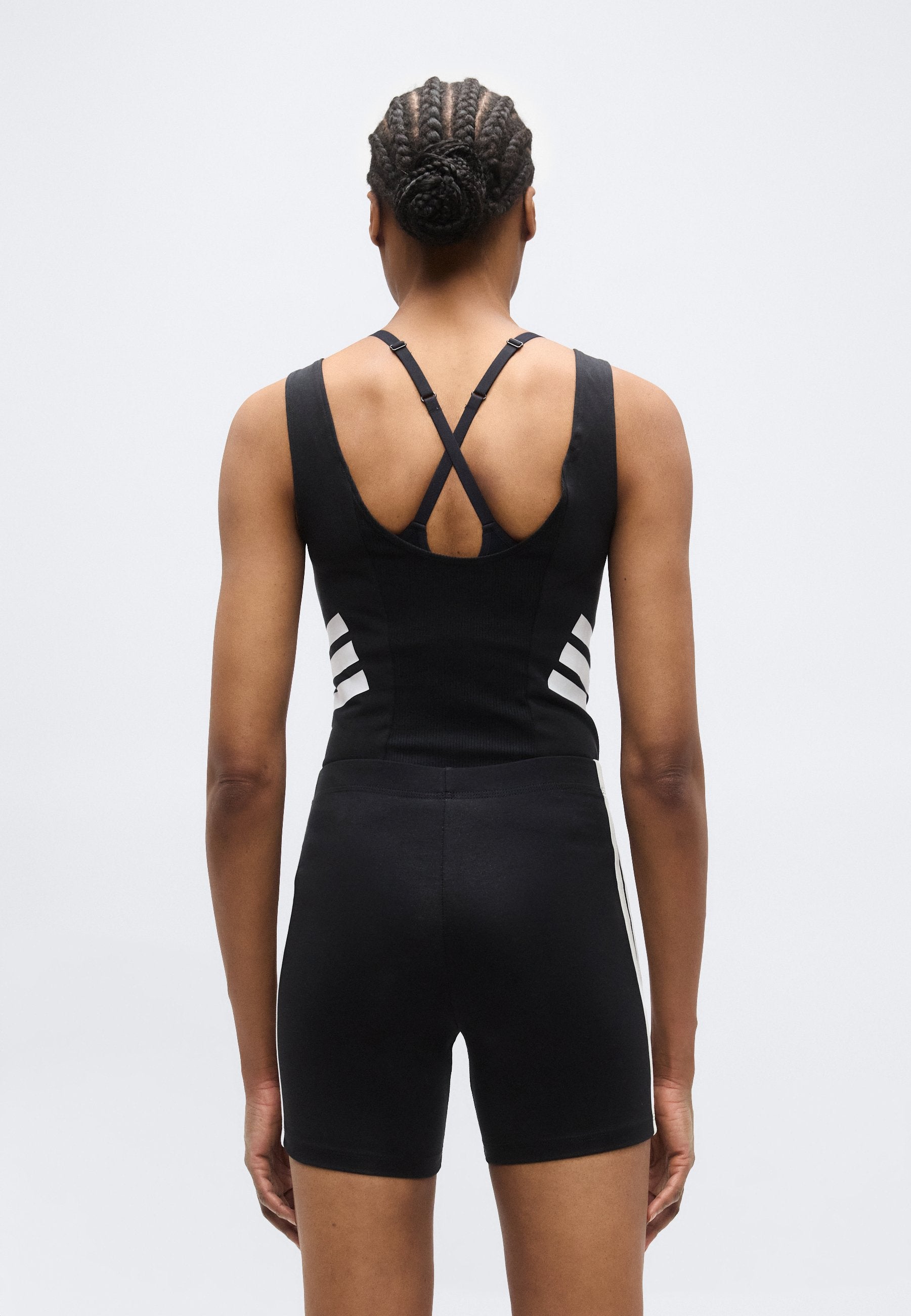 FUTURE ICONS THREE STRIPES BODY - Leotard - black